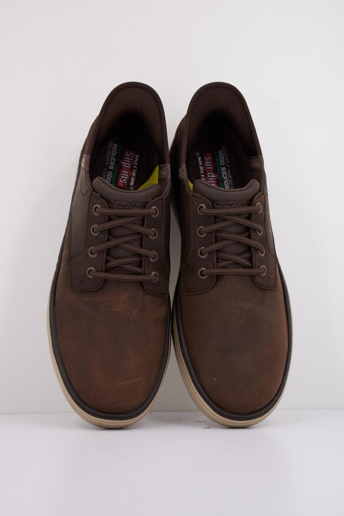 SKECHERS SLIP INS HYLAND - RADLEY en color MARRON (3)