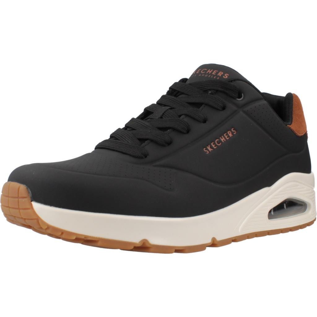 SKECHERS UNO - SUITED ON AIR en color NEGRO (1)
