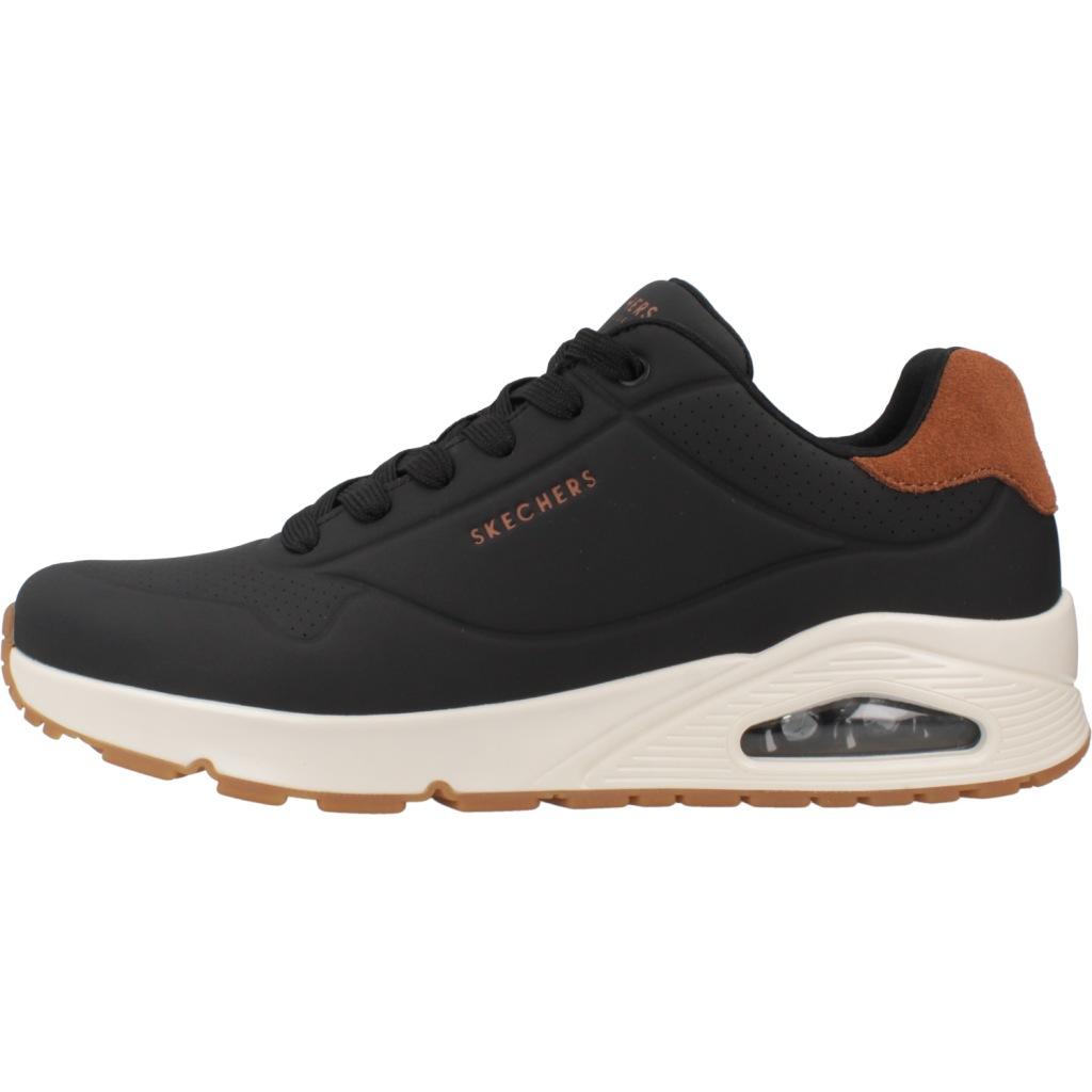 SKECHERS UNO - SUITED ON AIR en color NEGRO (2)