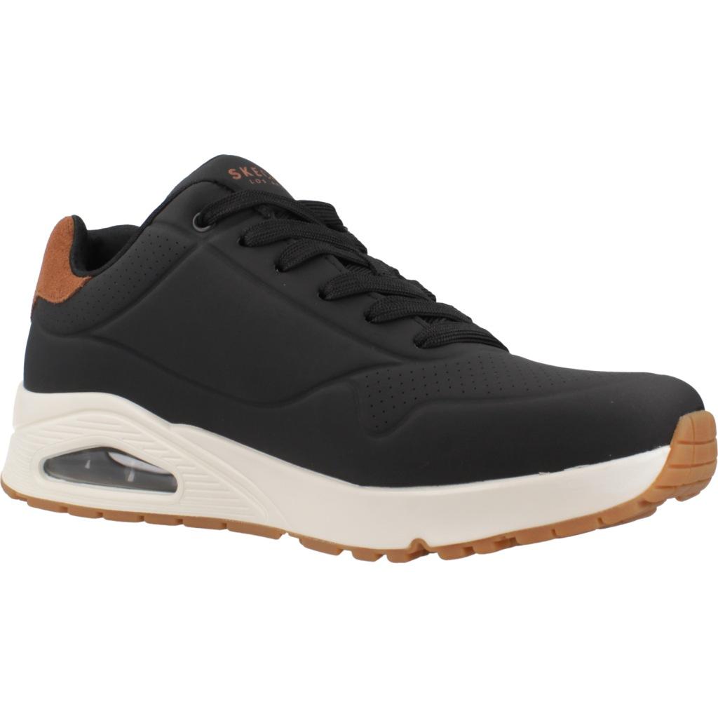 SKECHERS UNO - SUITED ON AIR en color NEGRO (5)