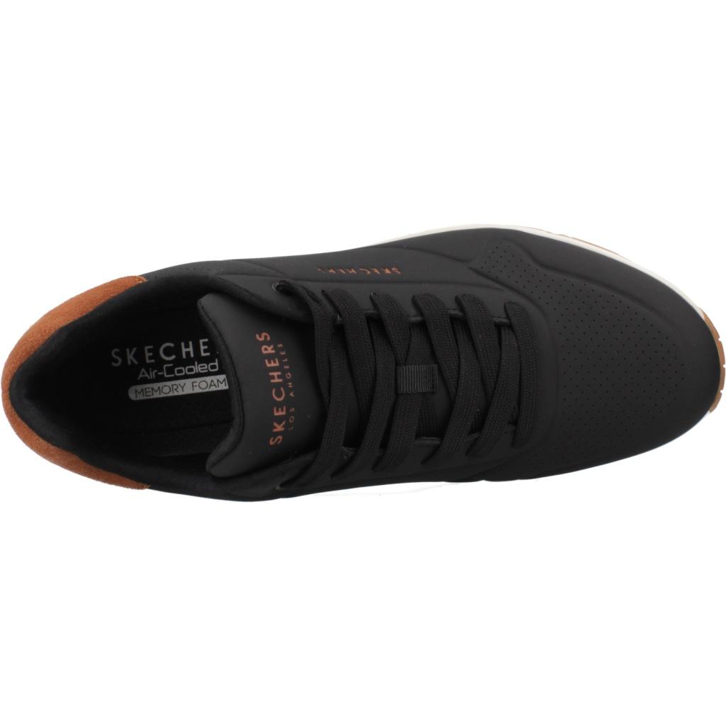 SKECHERS UNO - SUITED ON AIR en color NEGRO (7)