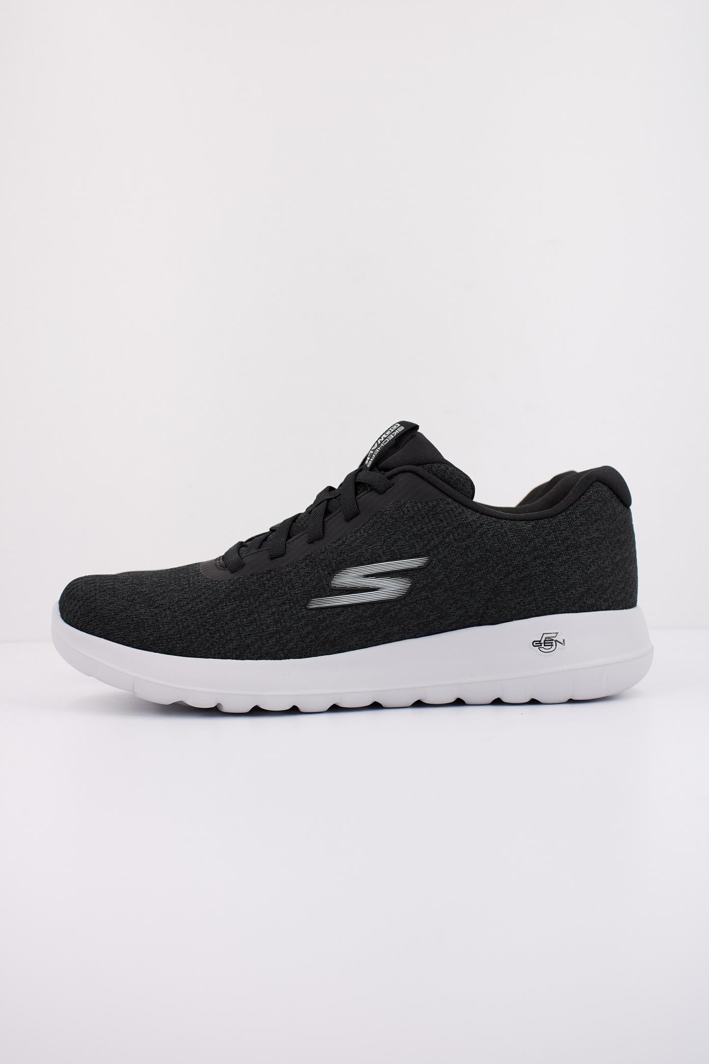 SKECHERS GO WALK MAX - MIDSHO en color NEGRO (1)