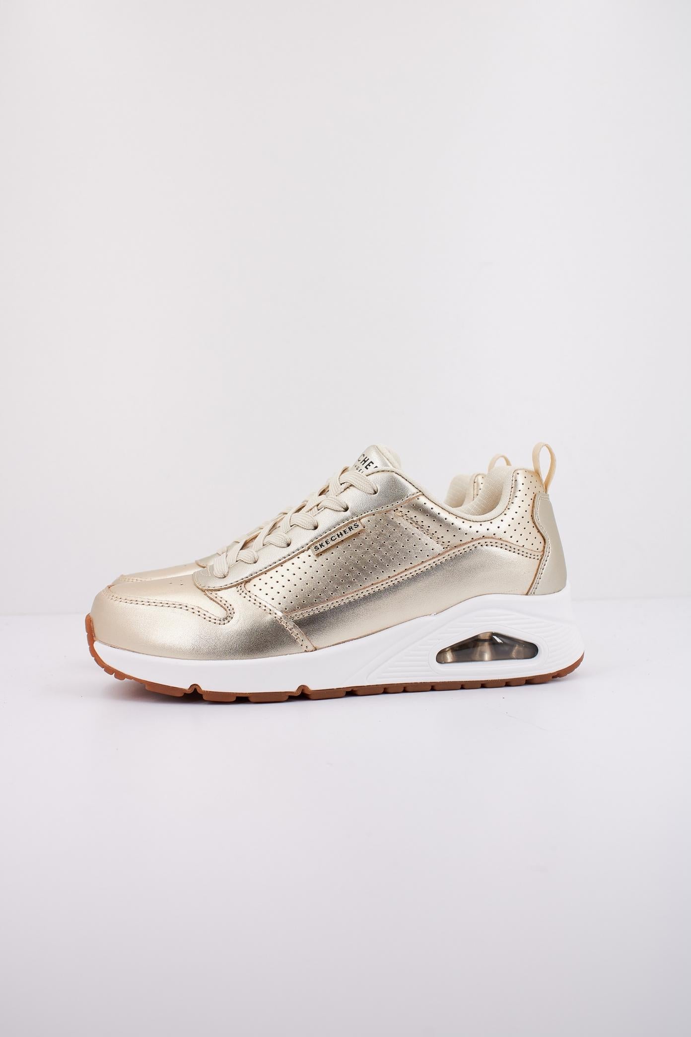 SKECHERS UNO - METALLIXS en color ORO (1)
