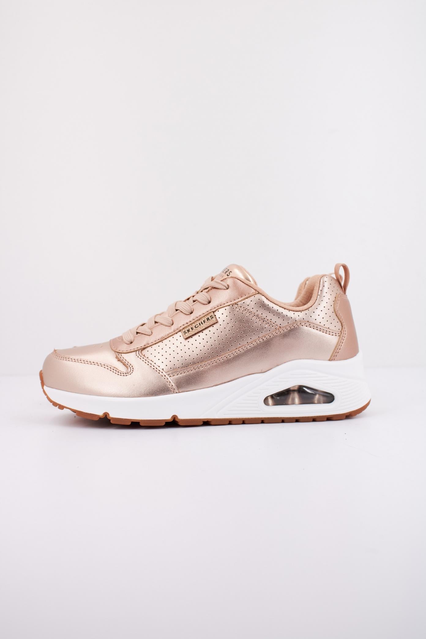 SKECHERS UNO - METALLIXS en color ROSA (1)