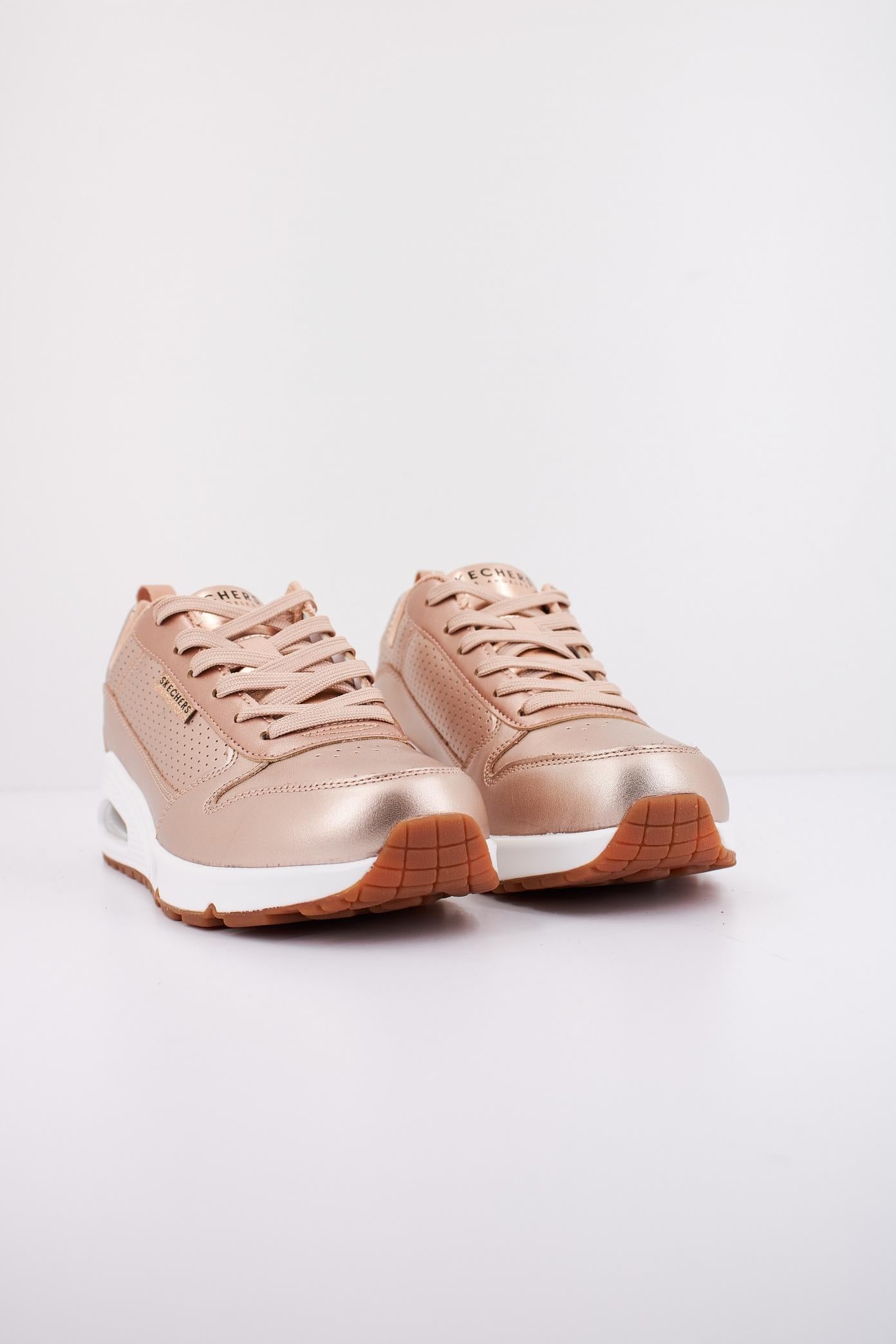 SKECHERS UNO - METALLIXS en color ROSA (2)