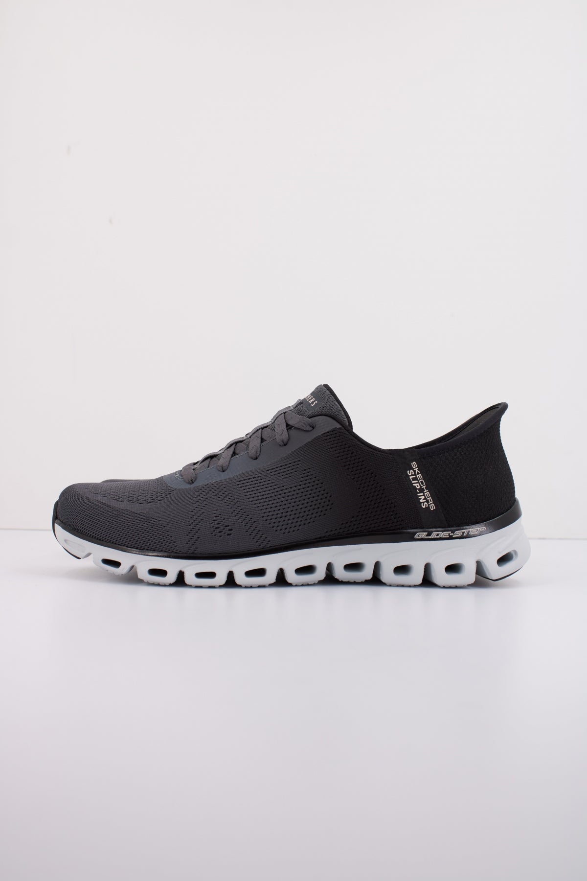 SKECHERS SLIP - INS GLIDE-STEP - EXCITE en color GRIS (1)