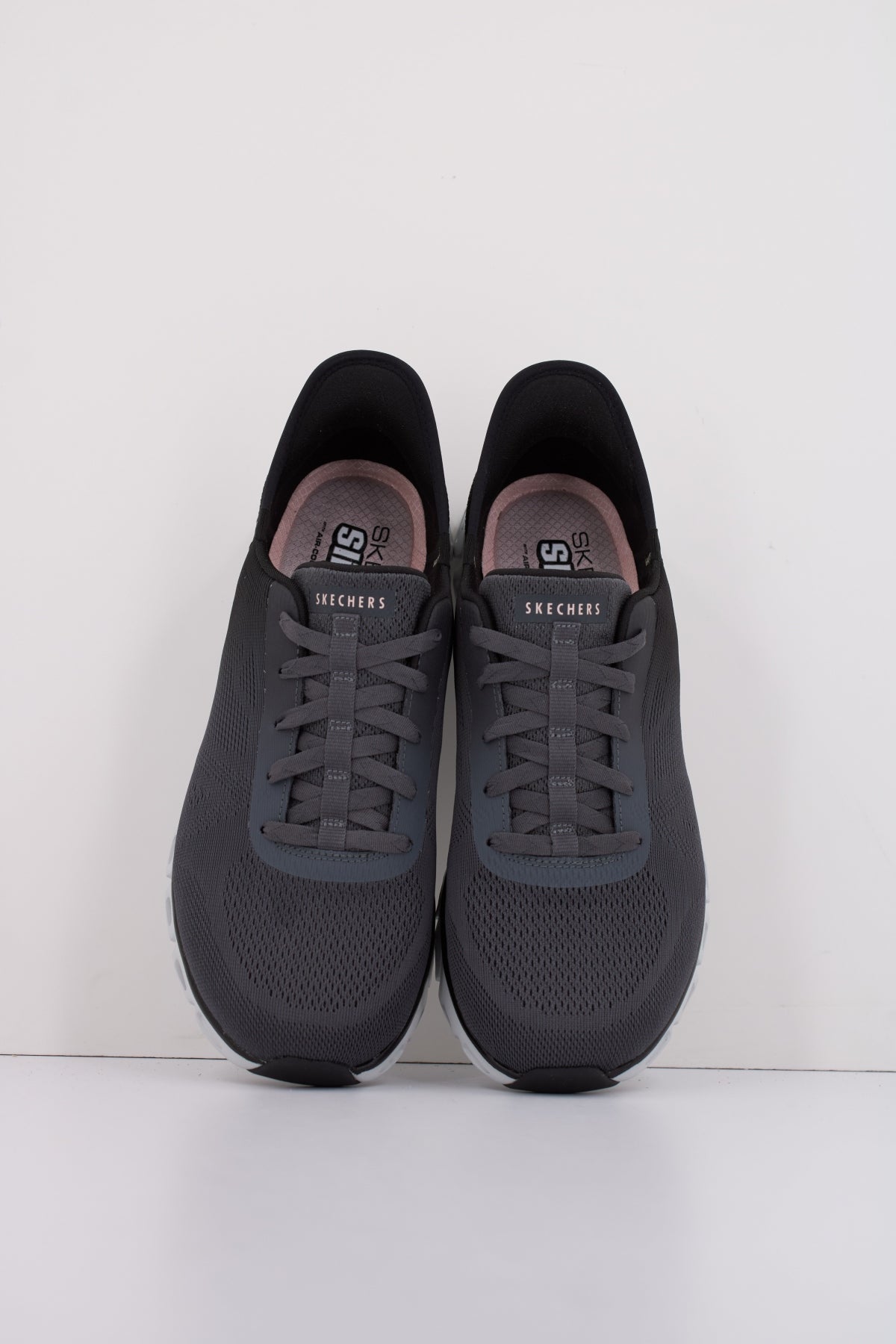 SKECHERS SLIP - INS GLIDE-STEP - EXCITE en color GRIS (3)