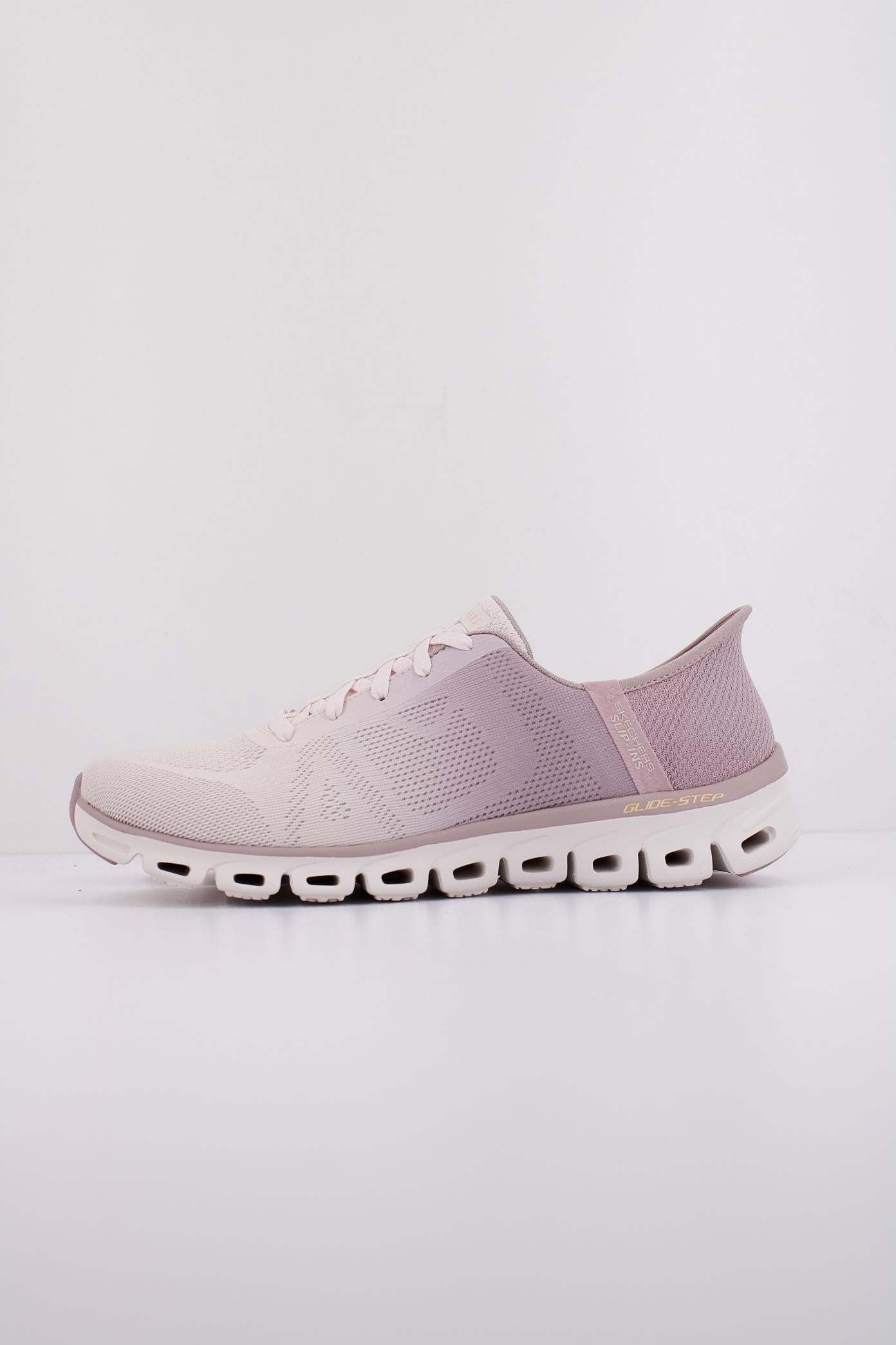 SKECHERS GLIDE-STEP - EXCITE en color ROSA (1)