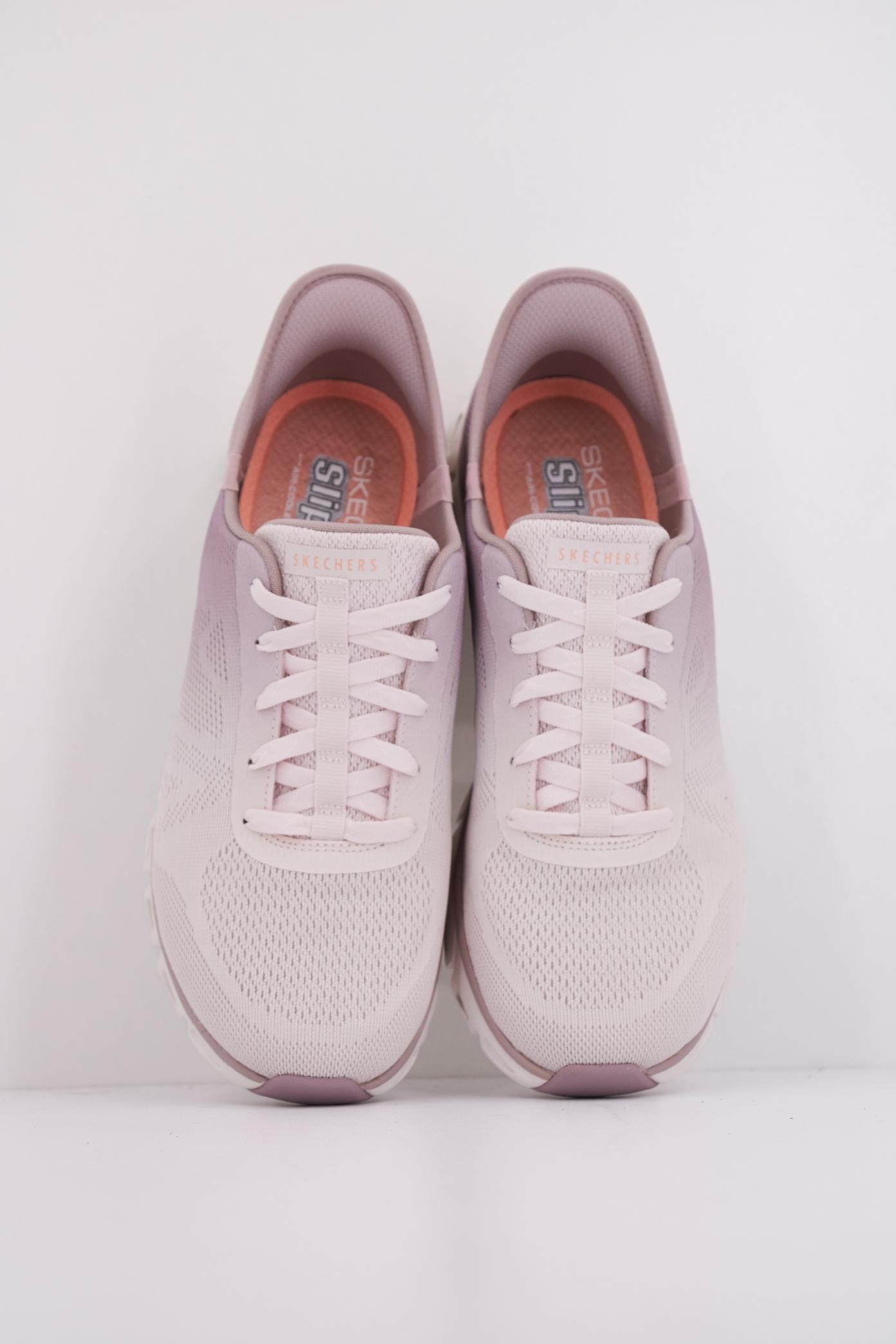 SKECHERS GLIDE-STEP - EXCITE en color ROSA (3)