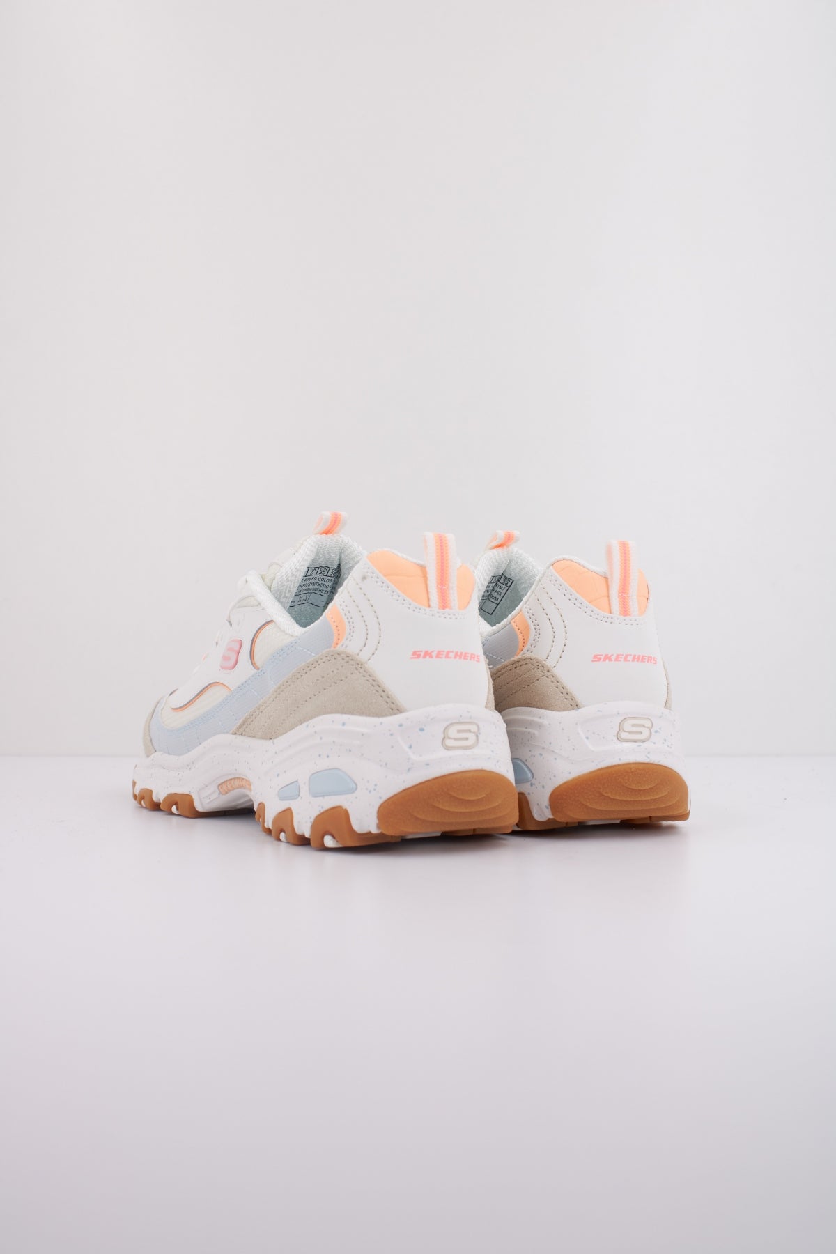 SKECHERS D'LITES-BOLD VIEWS en color BLANCO (4)