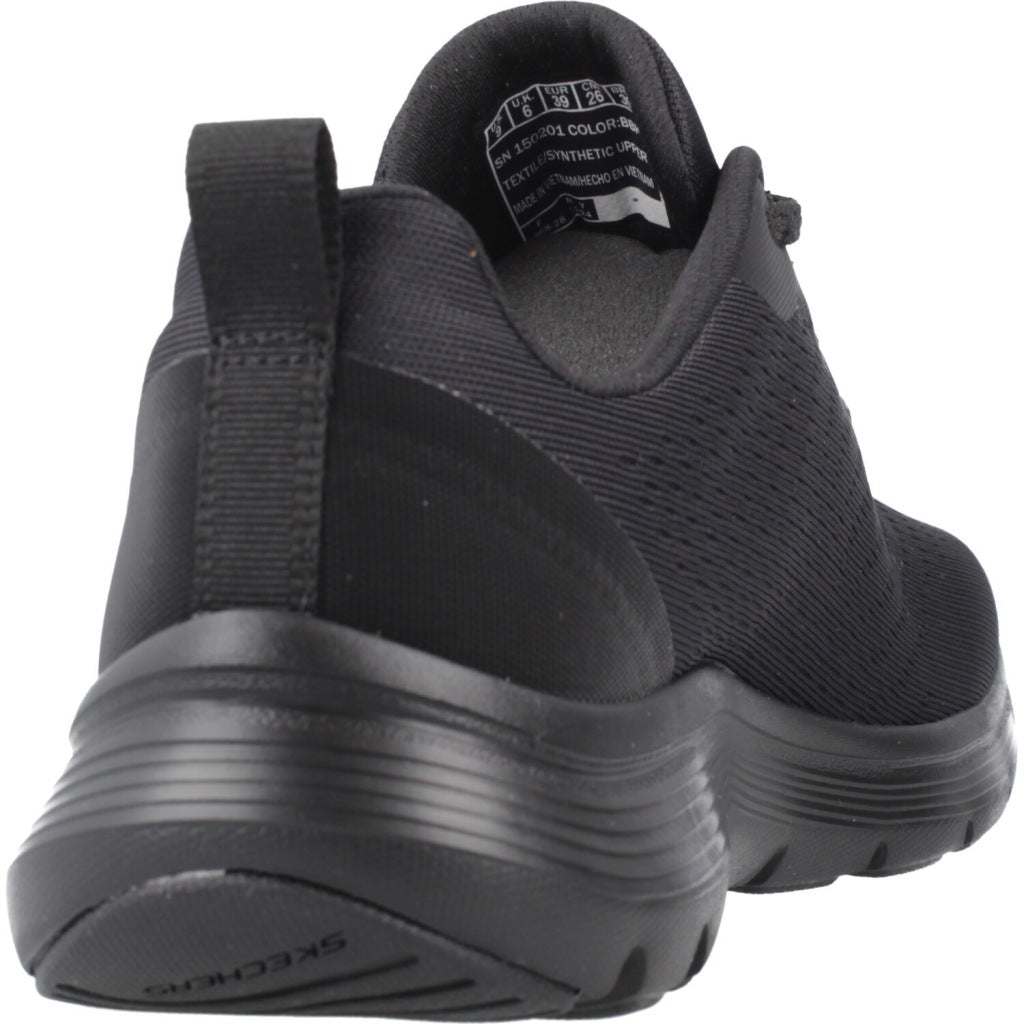 SKECHERS FLEX APPEAL . en color NEGRO (3)