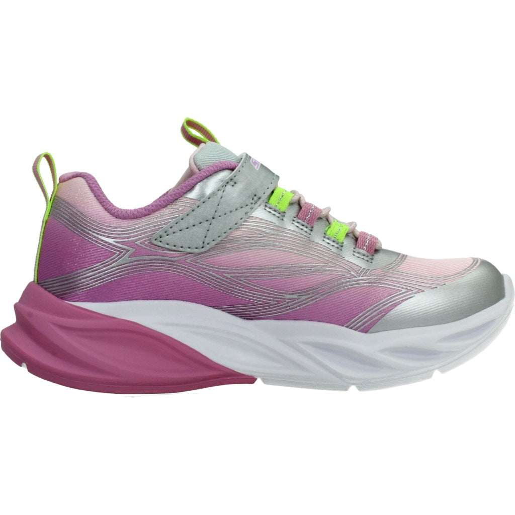 SKECHERS L en color PLATA  (4)