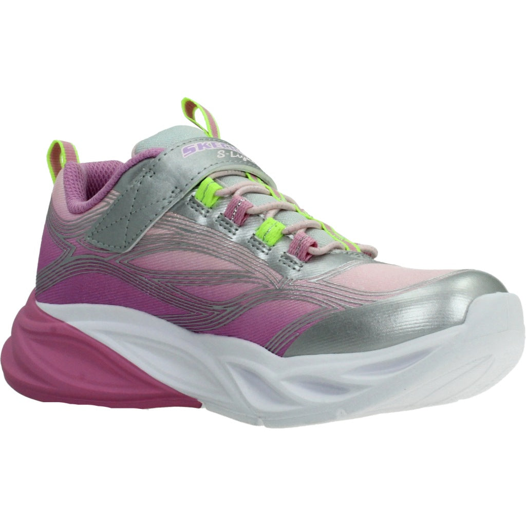 SKECHERS L en color PLATA (5)