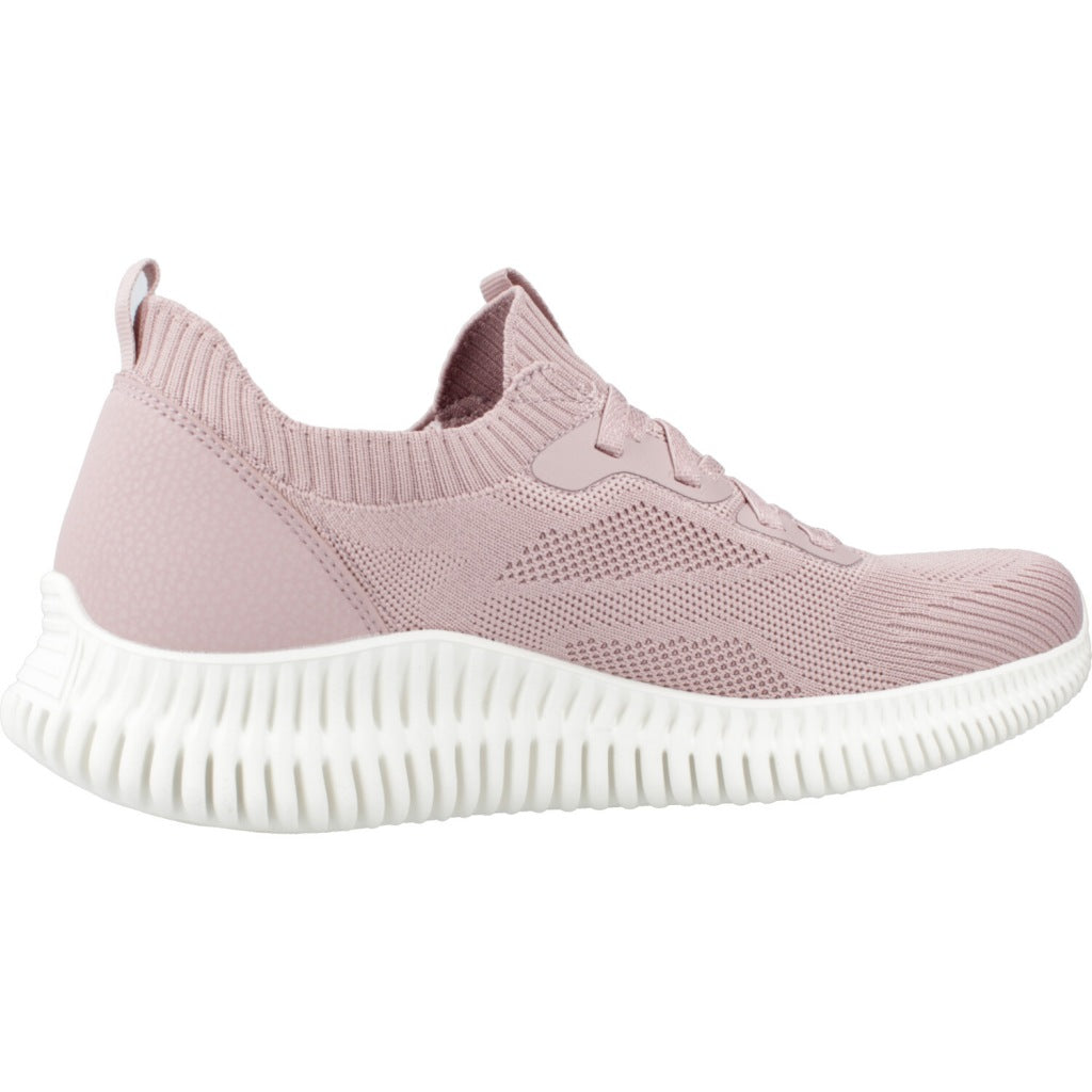 SKECHERS BOBS GEO LITE en color ROSA (4)