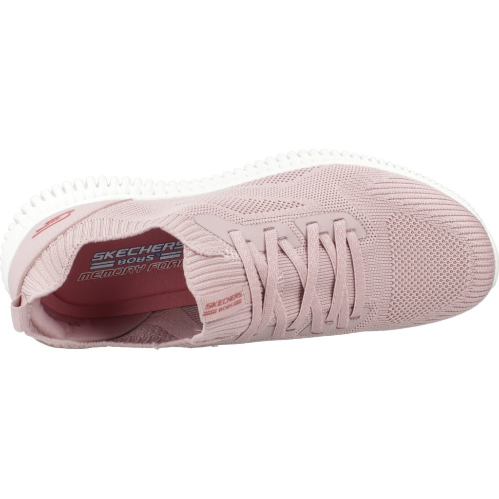 SKECHERS BOBS GEO LITE en color ROSA (7)