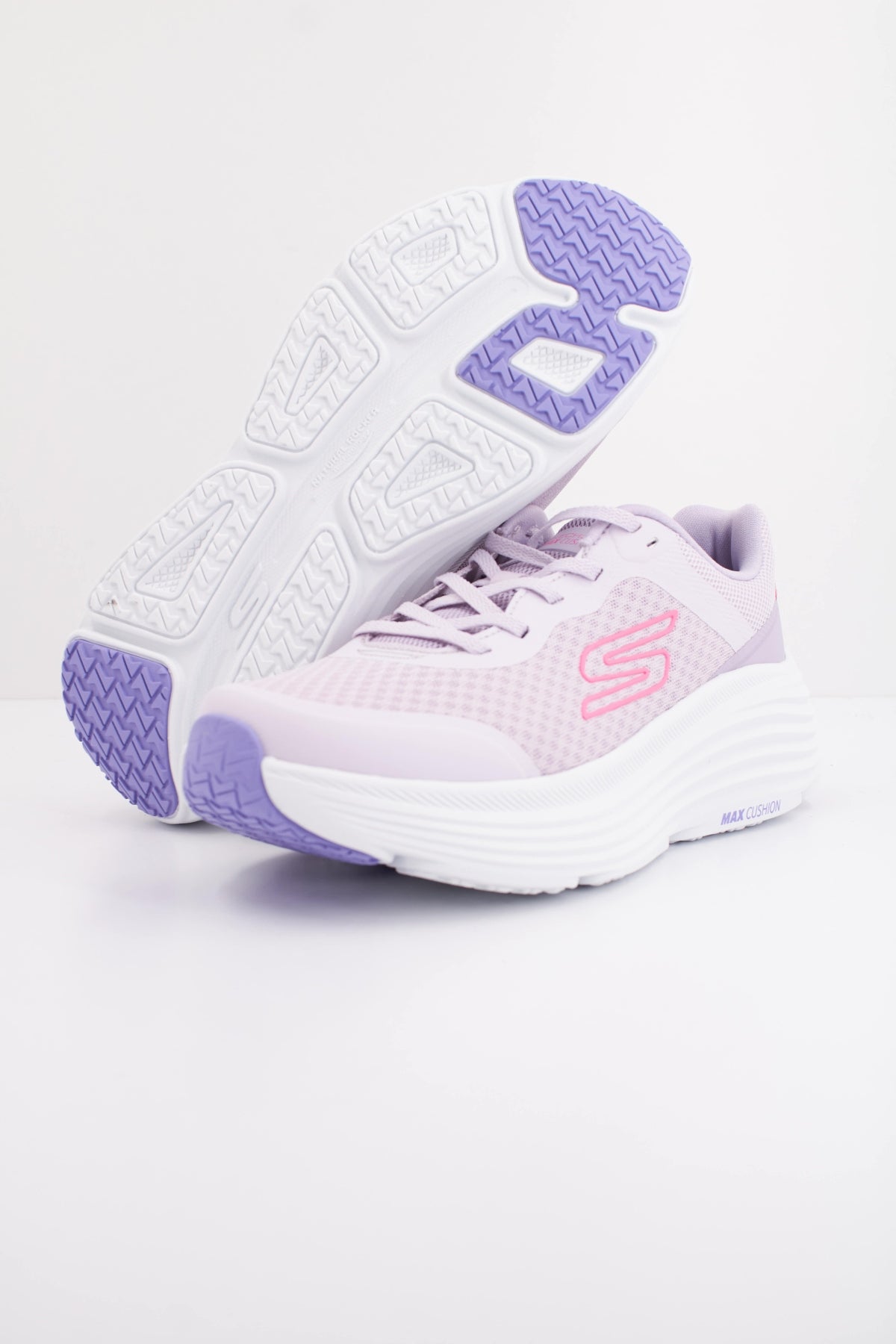 SKECHERS MAX CUSHIONING ENDEA en color VIOLETA (5)