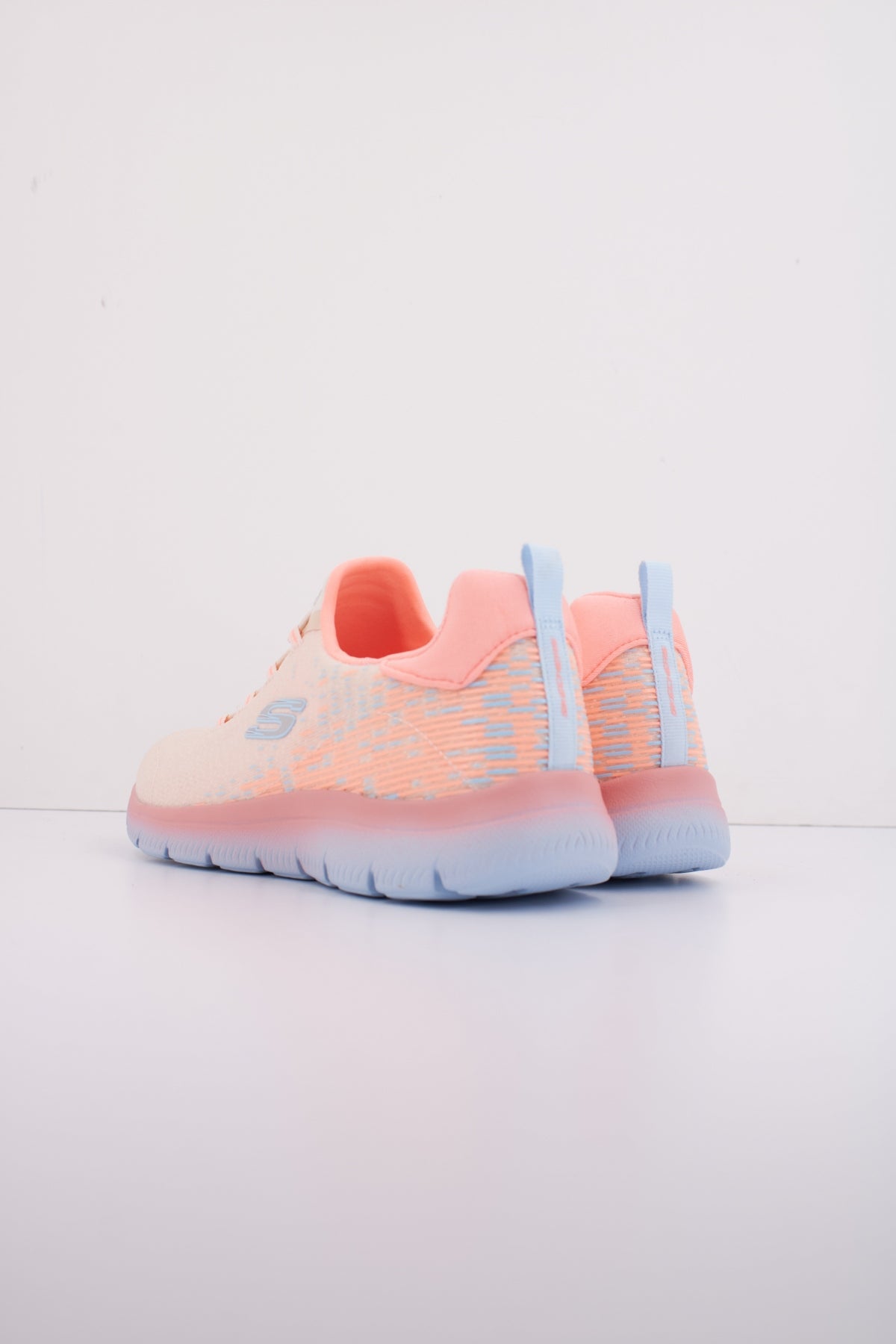 SKECHERS SUMMITS MORNING GLOW en color NARANJA (4)