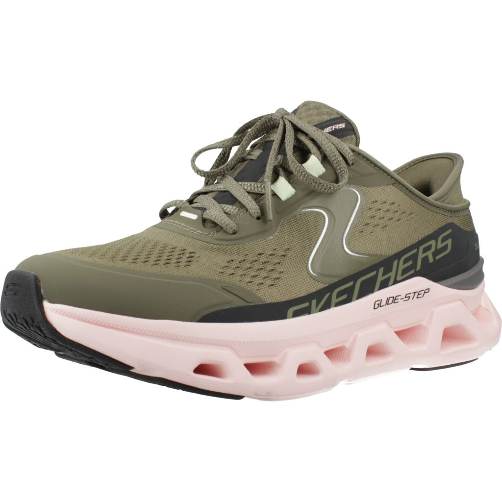 SKECHERS SLIP-INS GLIDE STEP ATLUS en color VERDE (1)