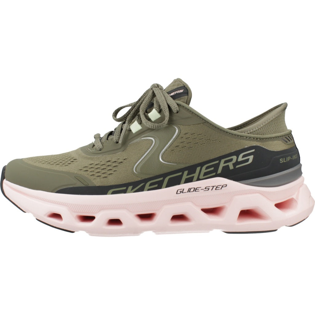 SKECHERS SLIP-INS GLIDE STEP ATLUS en color VERDE (2)