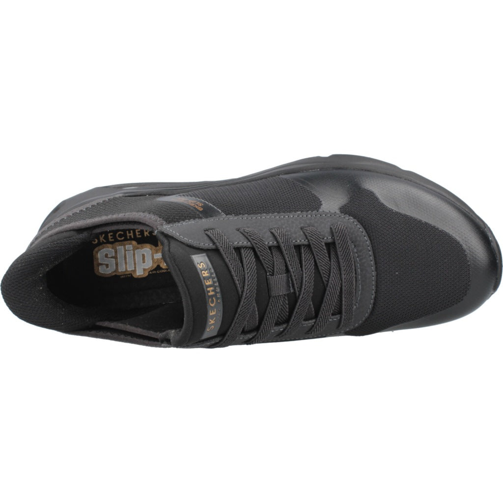 SKECHERS TRES AIR UNO en color NEGRO (7)
