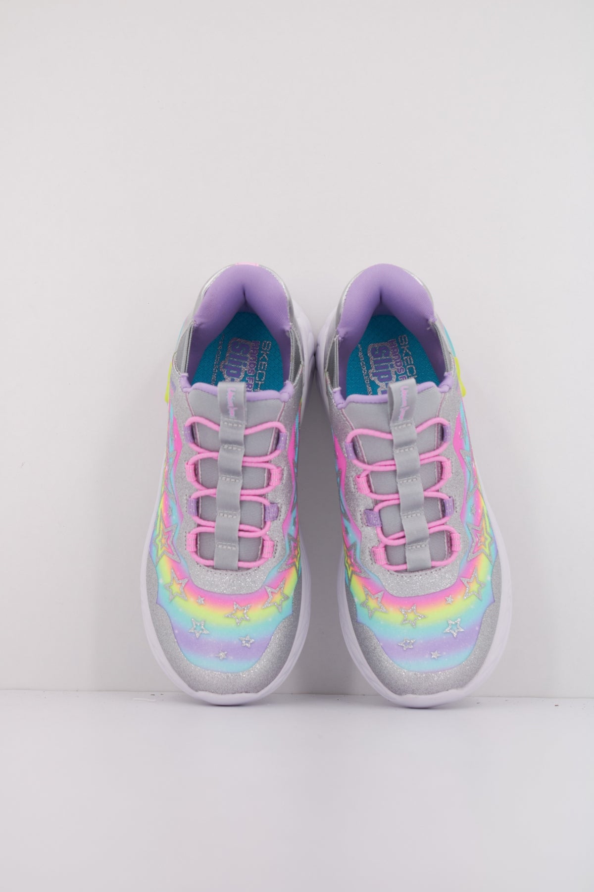 SKECHERS UNICORN DREAMS en color PLATA (3)