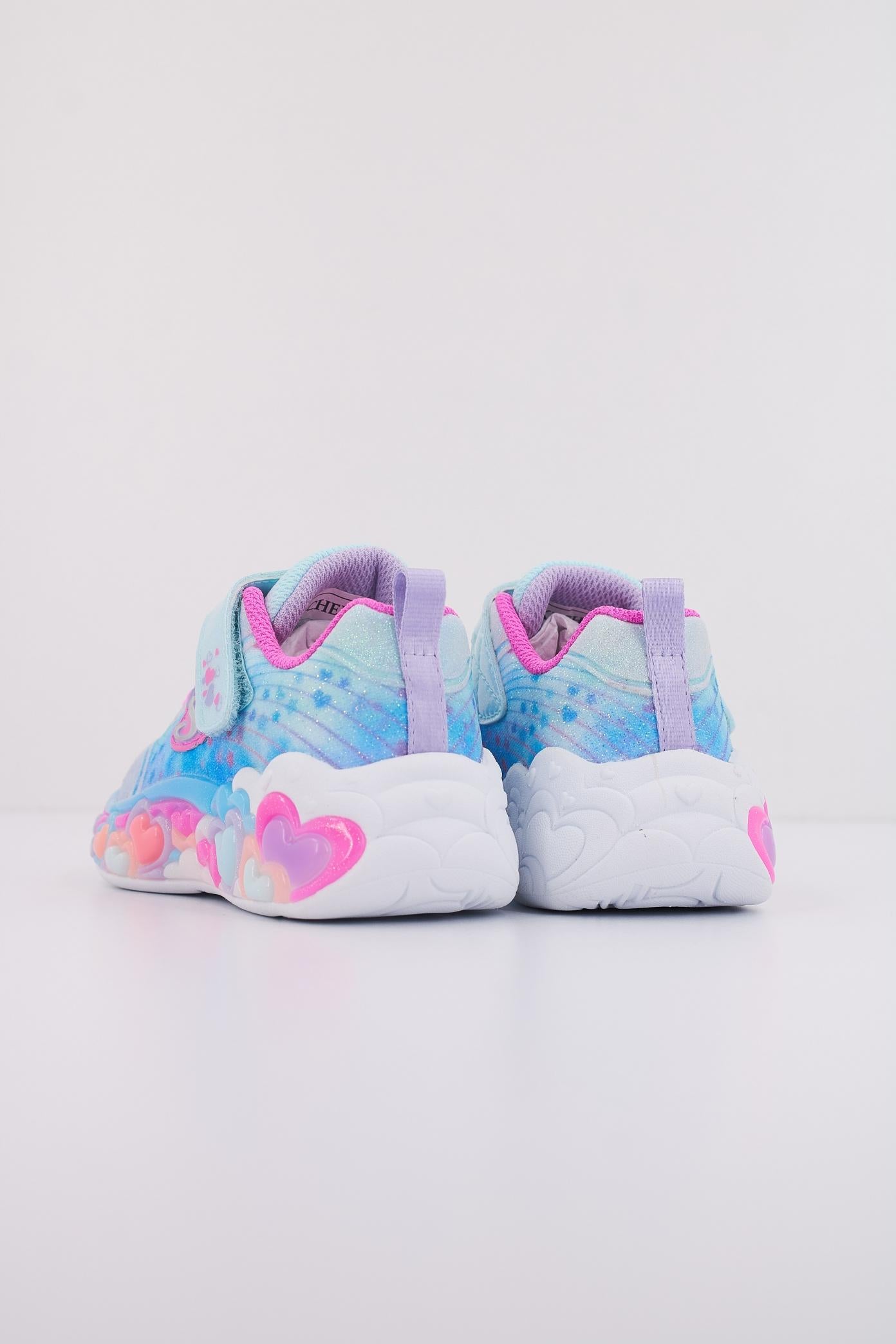 SKECHERS ETERNAL HEART LIGHTS en color AZUL (4)