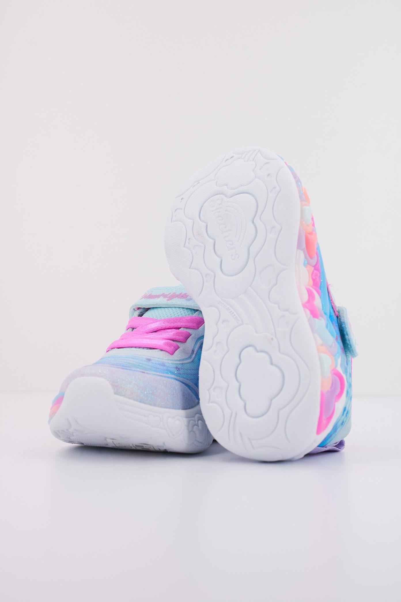 SKECHERS ETERNAL HEART LIGHTS en color AZUL (5)