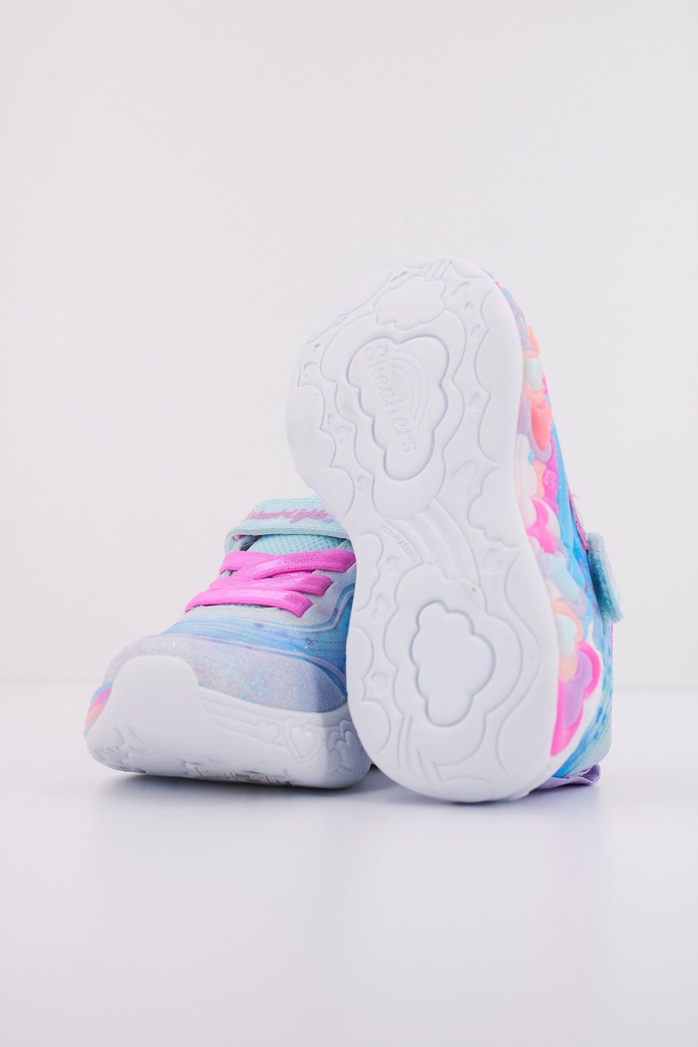 SKECHERS ETERNAL HEART LIGHTS en color AZUL (5)