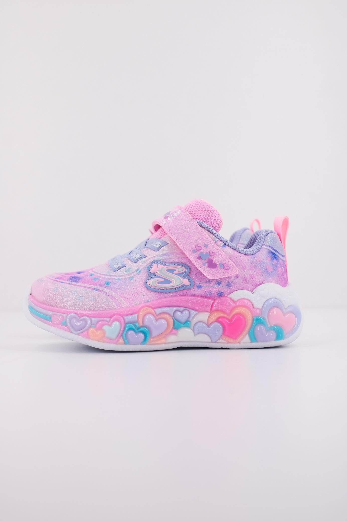 SKECHERS ETERNAL HEART LIGHTS en color ROSA (1)