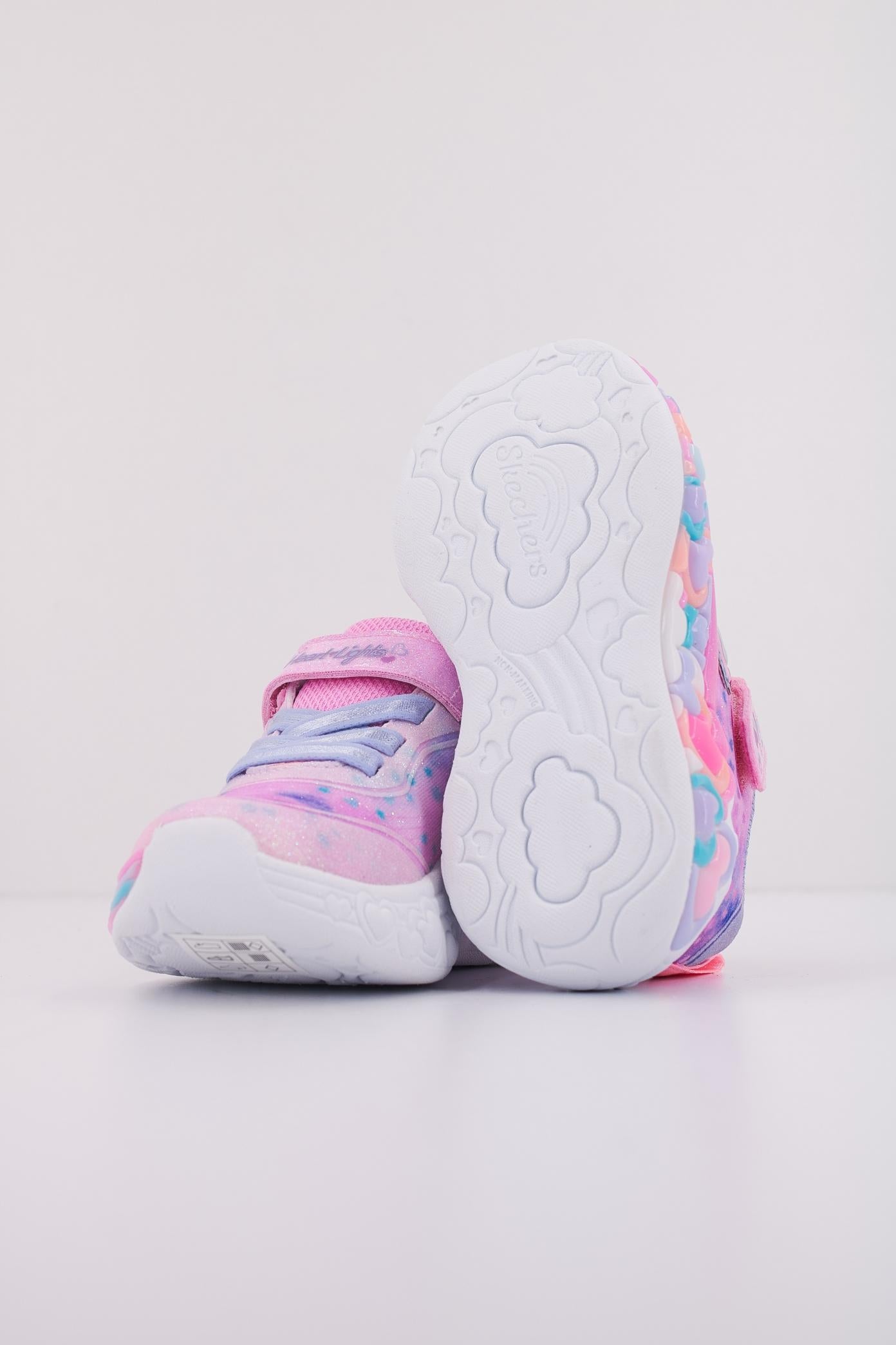 SKECHERS ETERNAL HEART LIGHTS en color ROSA (5)