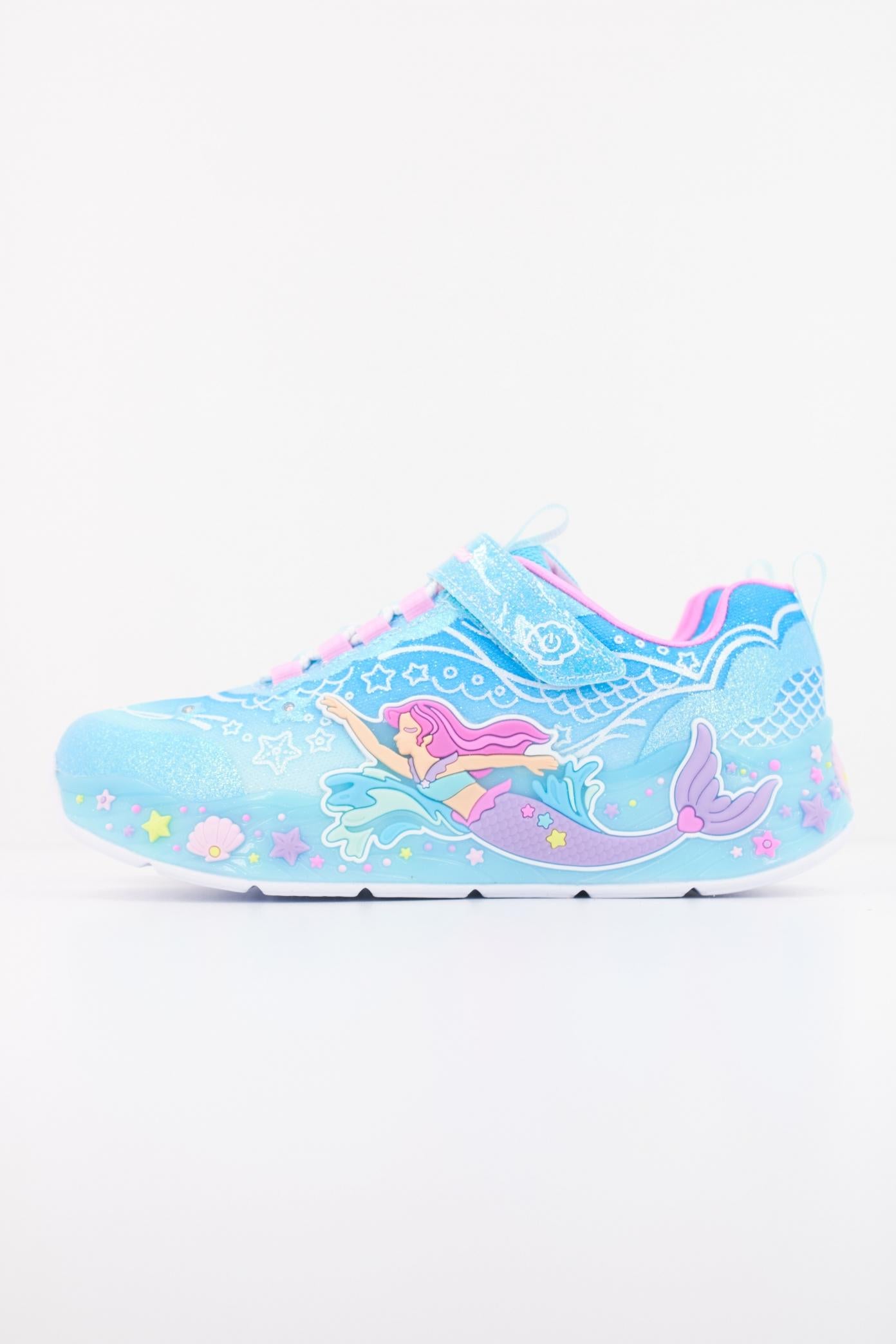 SKECHERS MERMAID DREAMS en color AZUL (1)