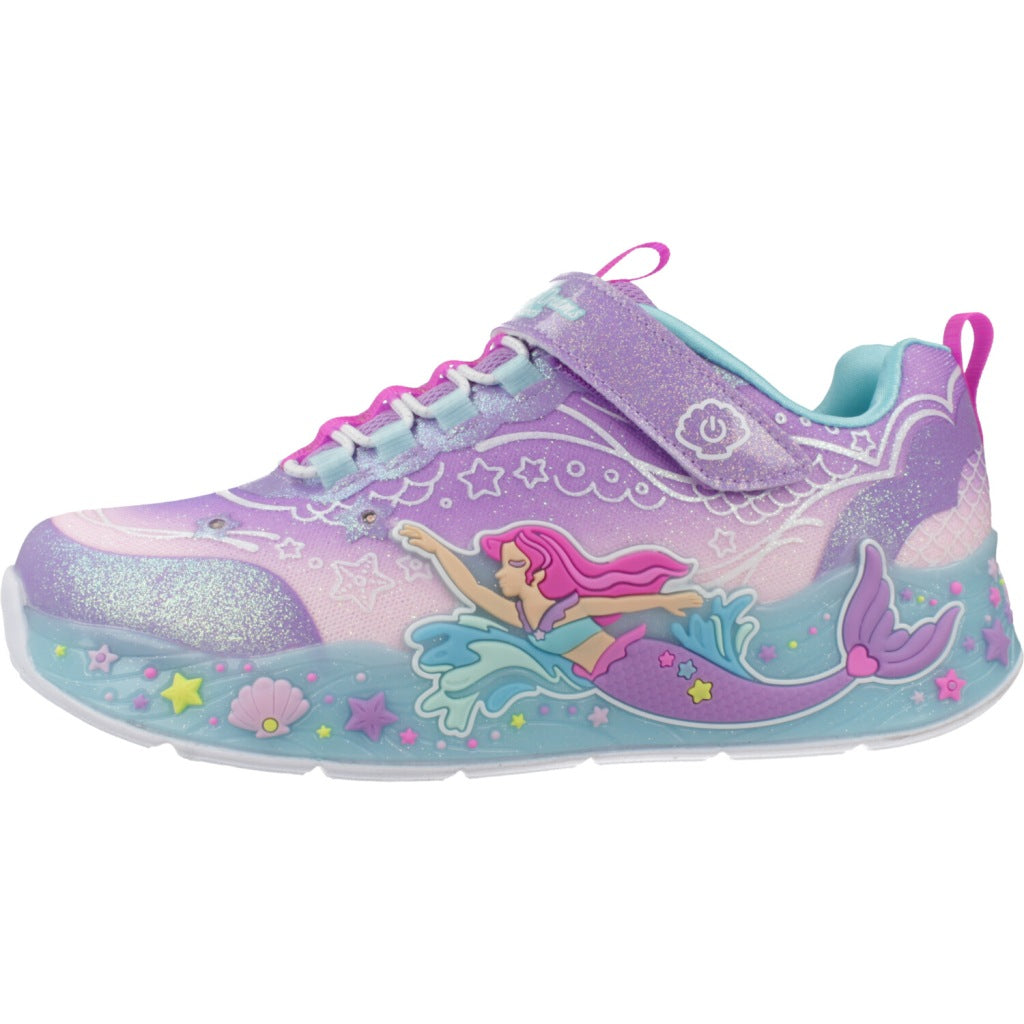 SKECHERS MERMAID DREAMS en color VIOLETA (2)