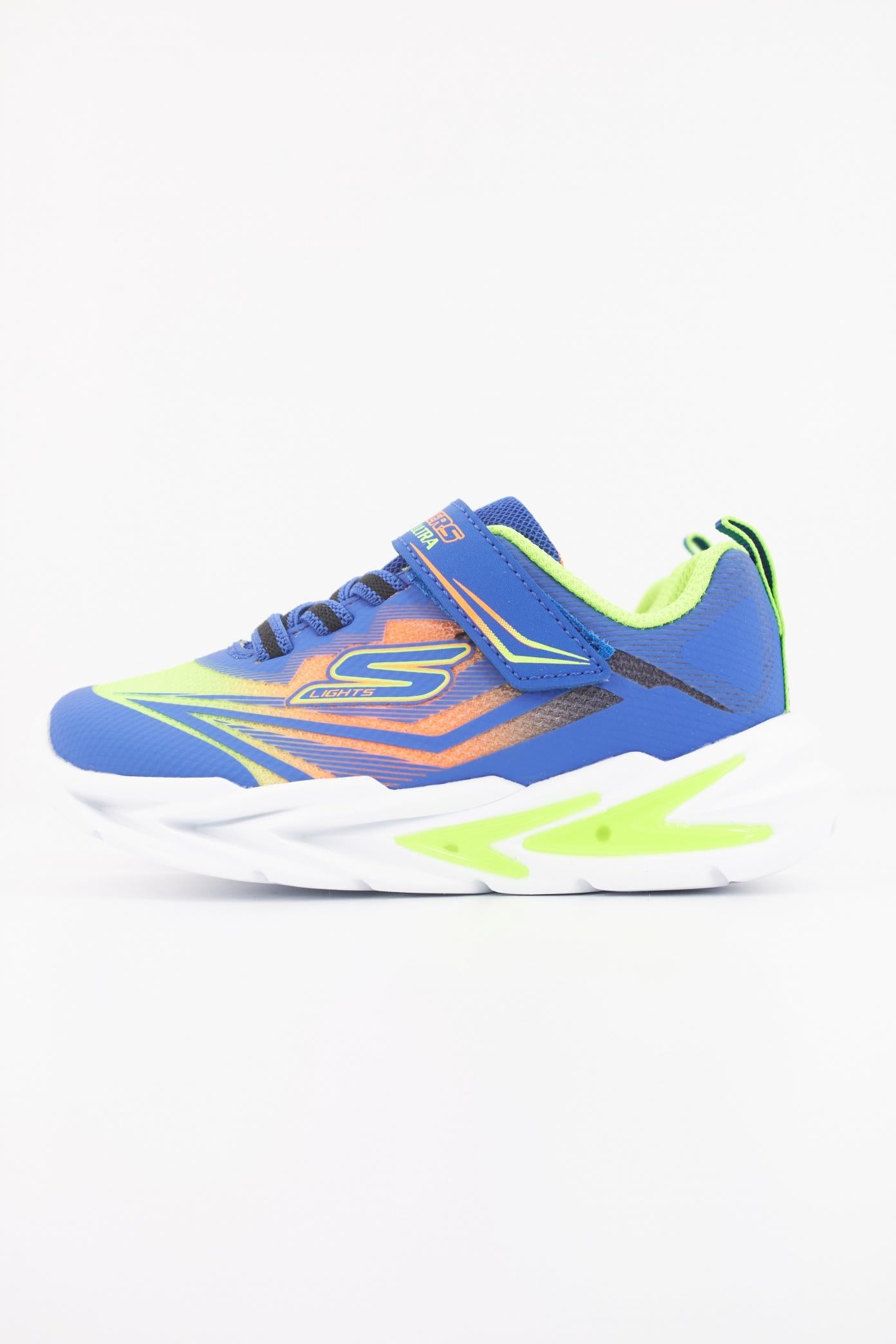 SKECHERS FLEX-GLOW ULTRA en color AZUL (1)