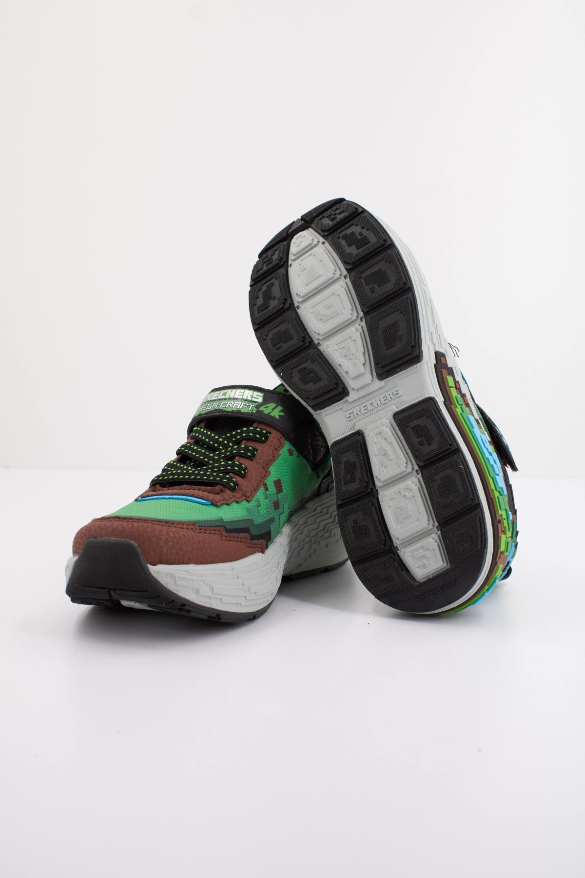 SKECHERS MEGA-CRAFT K en color VERDE (5)