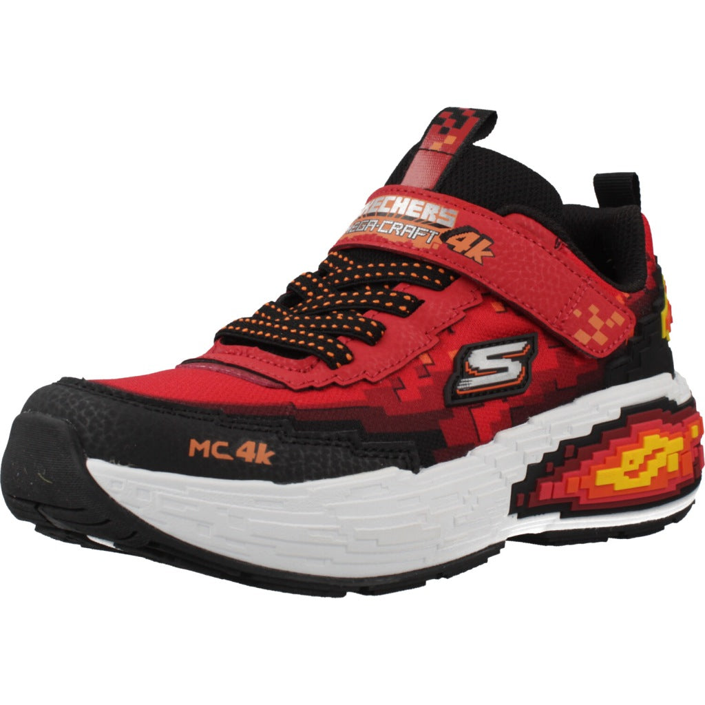SKECHERS MEGA CRAFT K en color ROJO (1)
