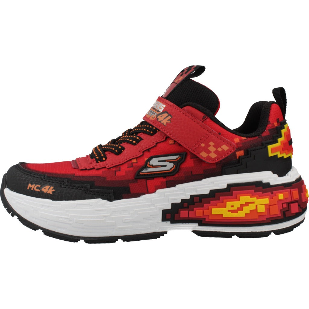 SKECHERS MEGA CRAFT K en color ROJO (2)