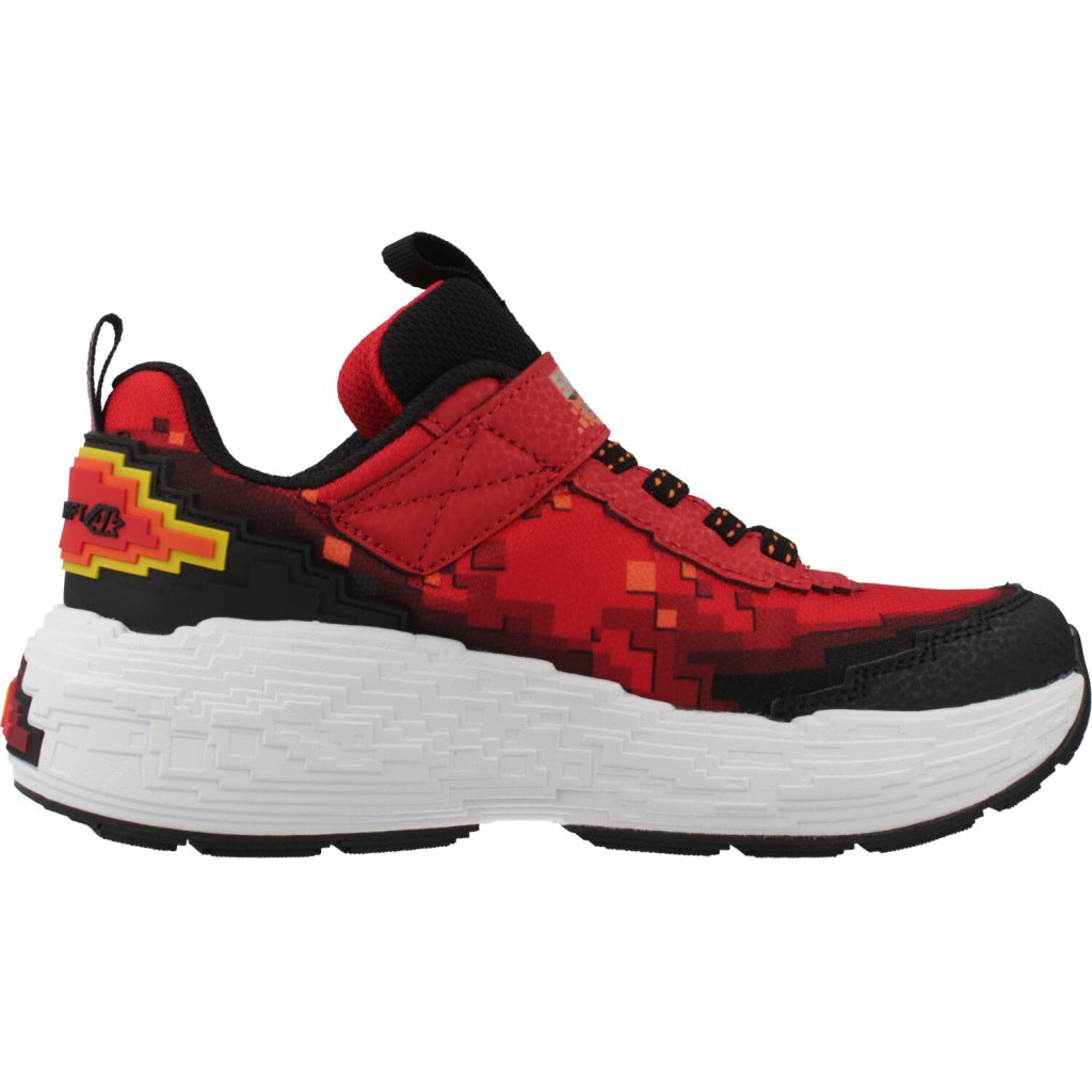 SKECHERS MEGA CRAFT K en color ROJO (4)