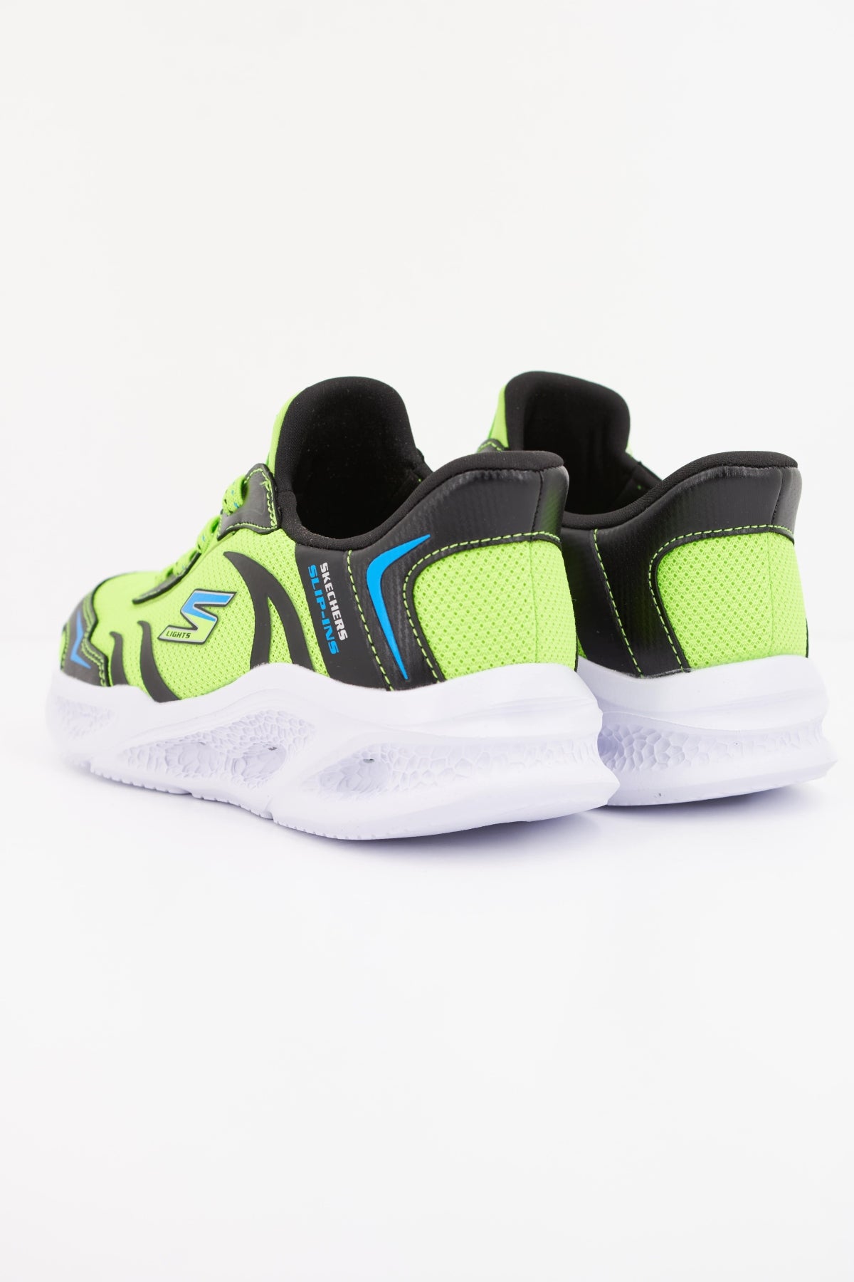 SKECHERS SLIP-INS METEOR-LIGHTS en color VERDE (4)
