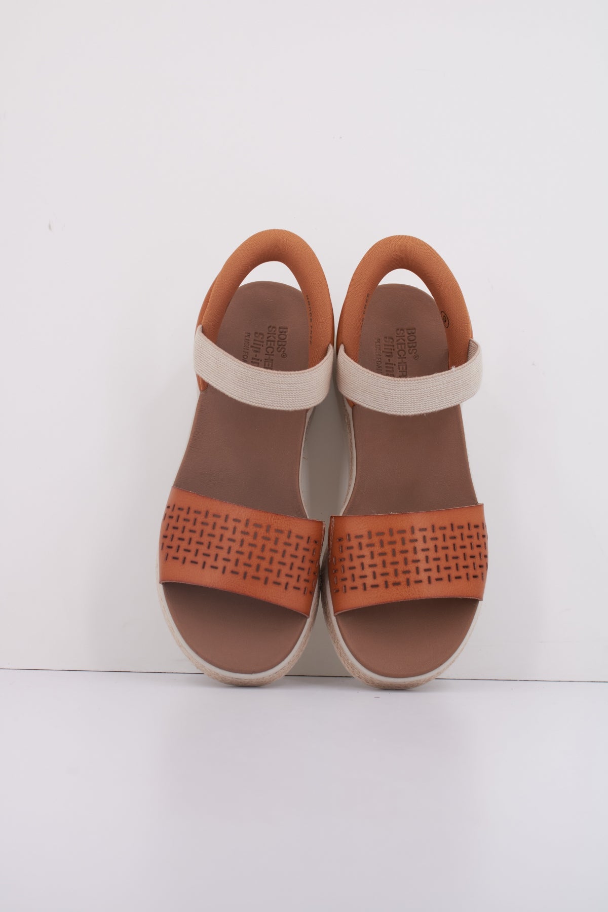 SKECHERS BOBS SUN RAY STEP ASIDE en color MARRON (4)