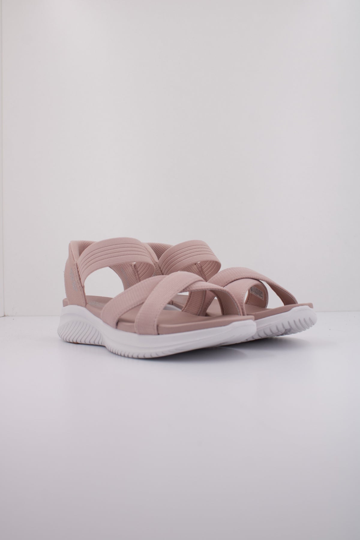 SKECHERS ULTRA FLEX . SANDAL NEV en color ROSA (2)