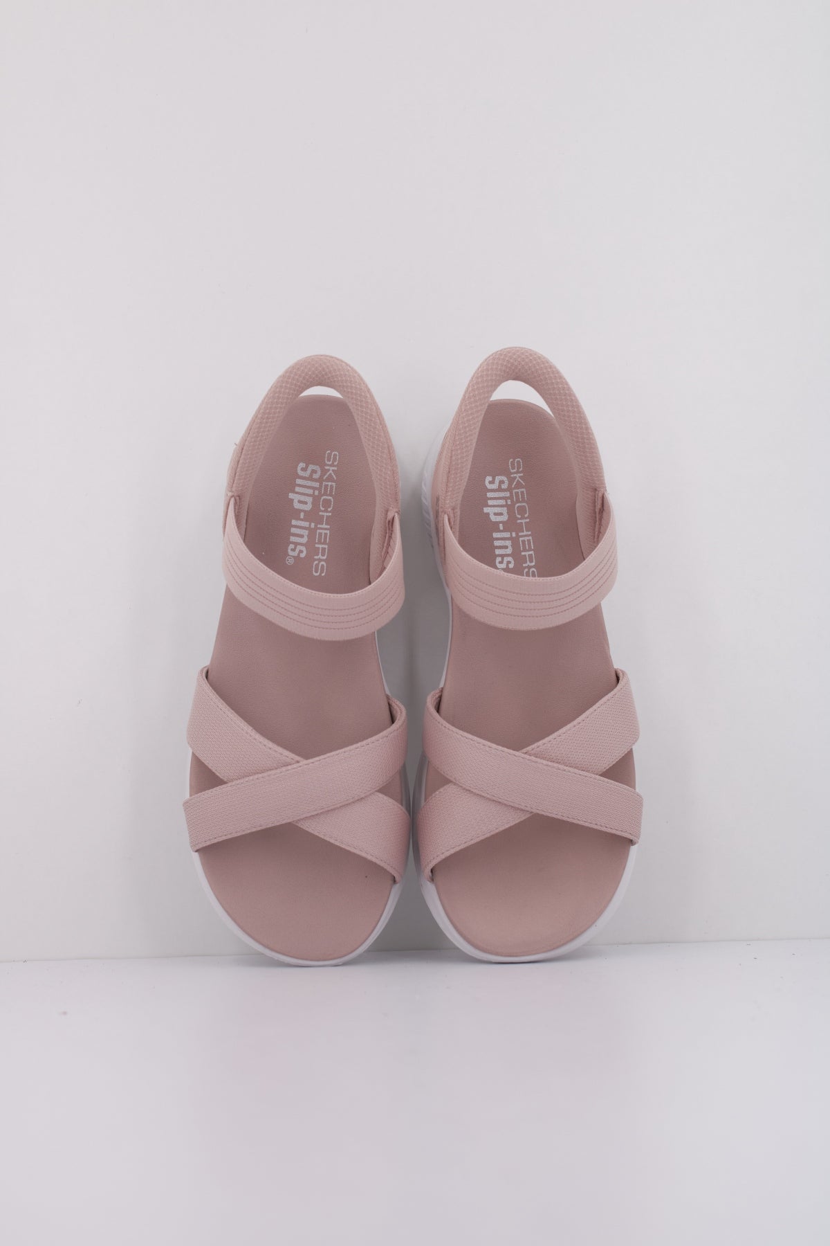 SKECHERS ULTRA FLEX . SANDAL NEV en color ROSA (3)