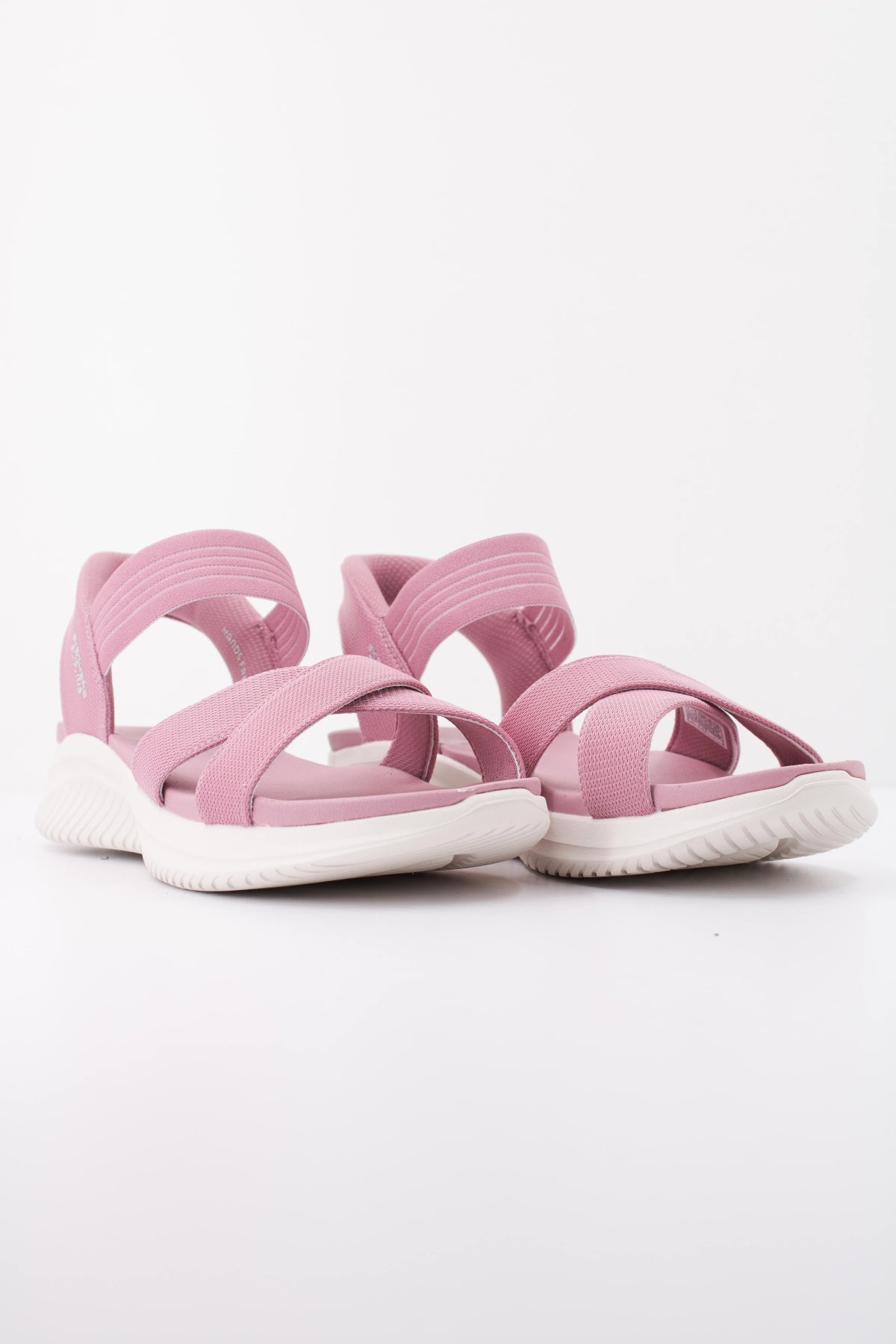 SKECHERS ULTRA FLEX . SANDAL NEV en color ROSA (2)