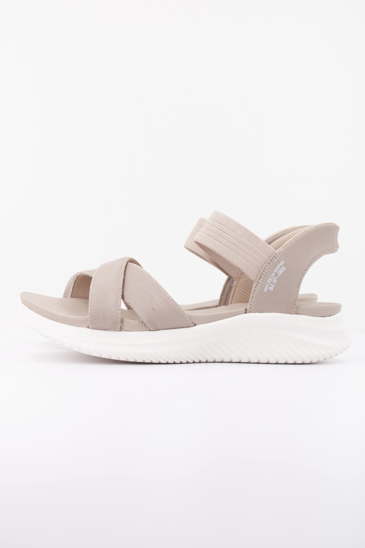 SKECHERS ULTRA FLEX . SANDAL NEV en color GRIS (1)