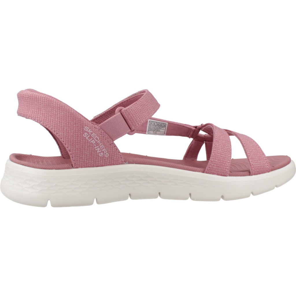 SKECHERS SLIP-INS GO WALK FLEX en color ROSA (4)