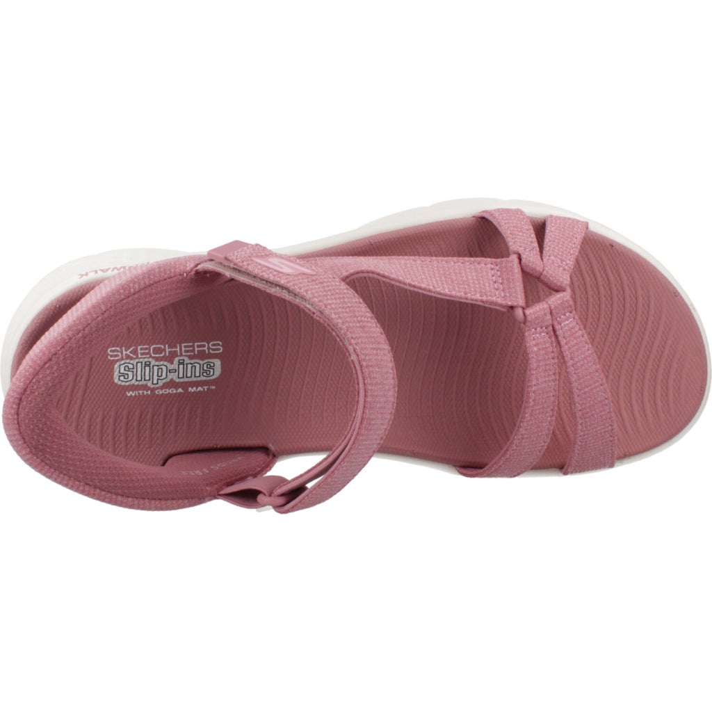 SKECHERS SLIP-INS GO WALK FLEX en color ROSA (7)