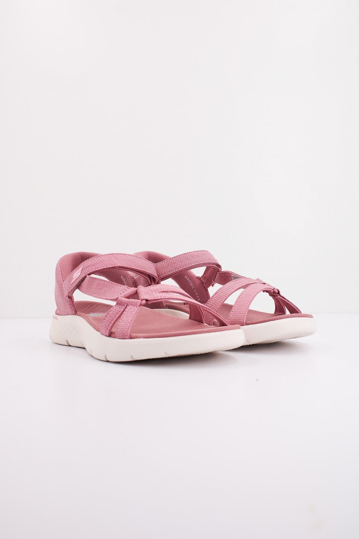 SKECHERS SLIP-INS GO WALK FLEX en color ROSA (2)