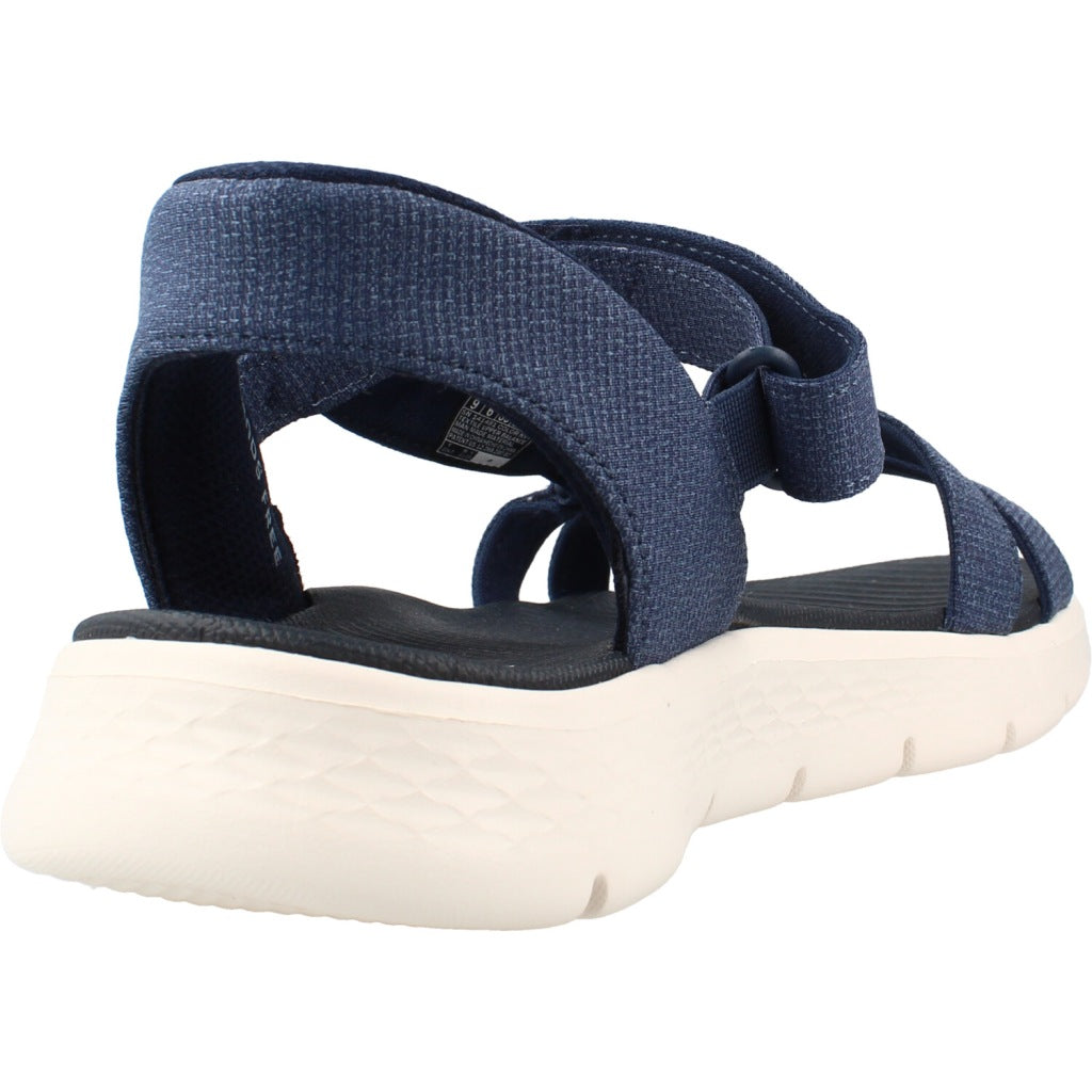SKECHERS GO WALK FLEX SANDAL ILLUM en color AZUL (3)