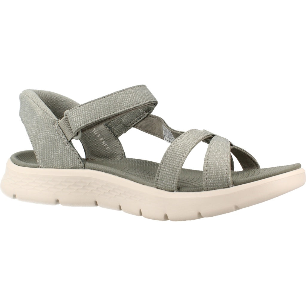 SKECHERS SLIP-INS GO WALK FLEX en color VERDE (5)