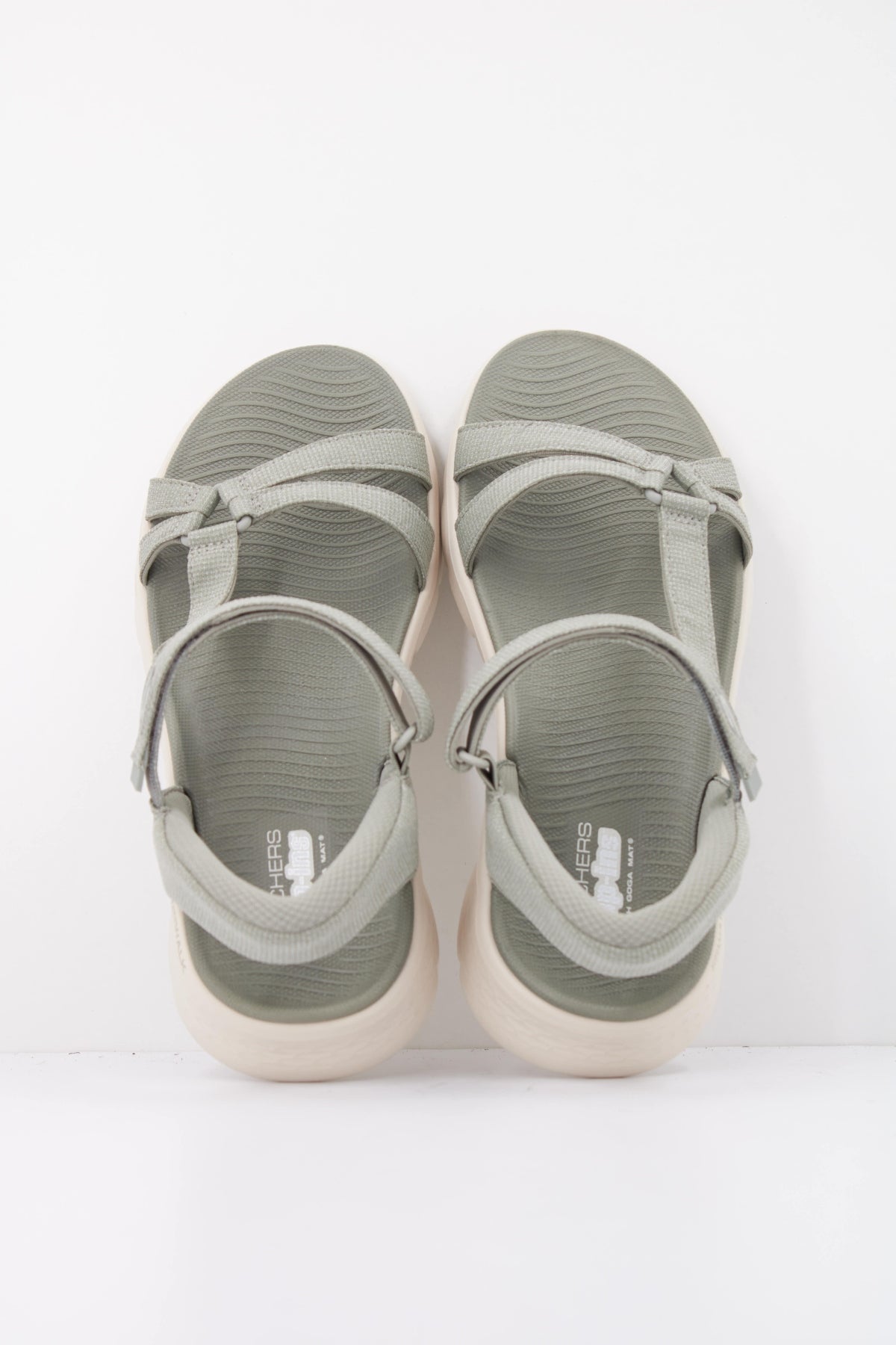 SKECHERS SLIP-INS GO WALK FLEX en color VERDE (3)