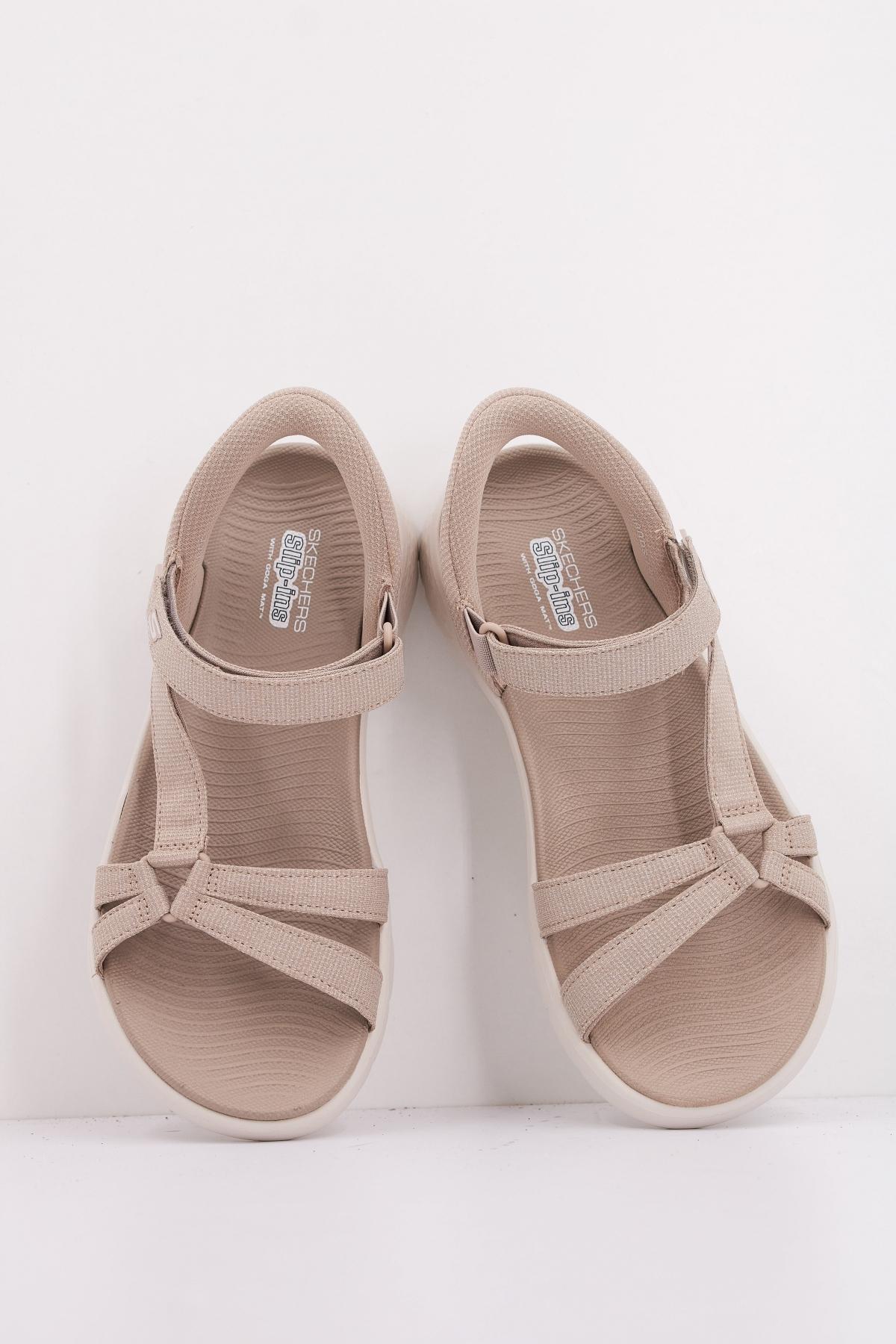 SKECHERS SLIP-INS GO WALK FLEX en color MARRON (3)